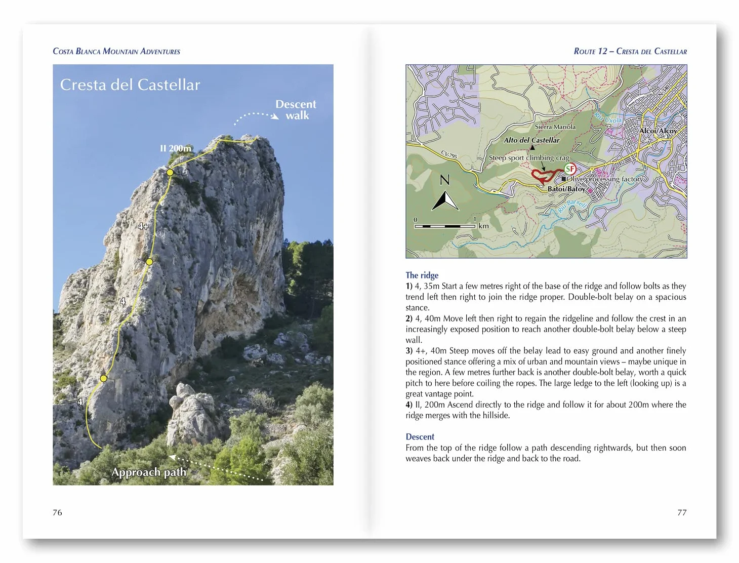 Costa Blanca Mountain Adventures: The Bernia Ridge and Other Multi-Activity Adventures