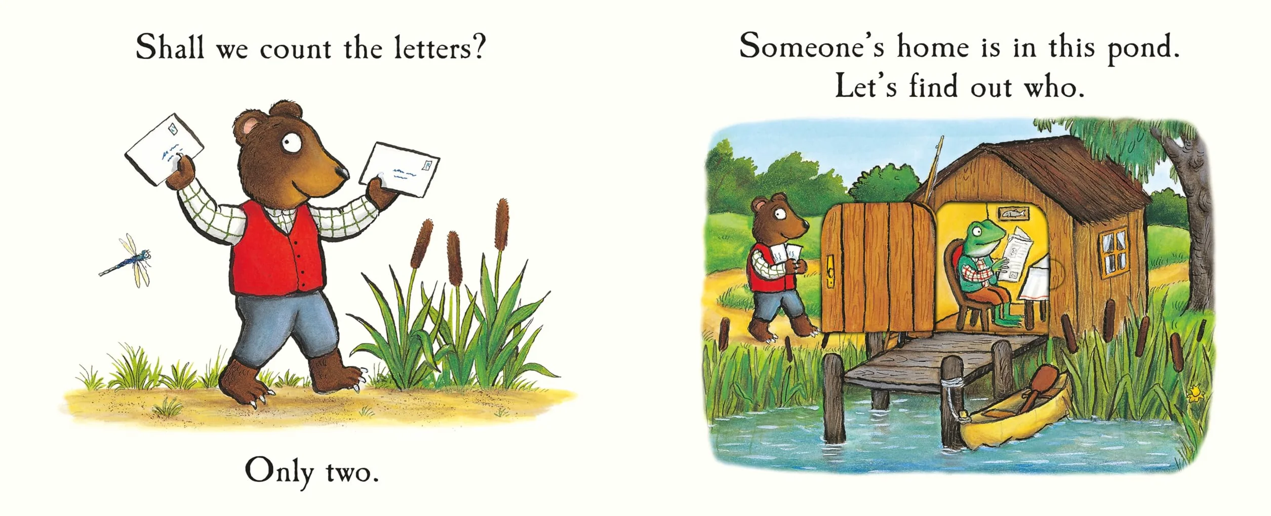 Postman Bear: A Lift-the-flap Book
