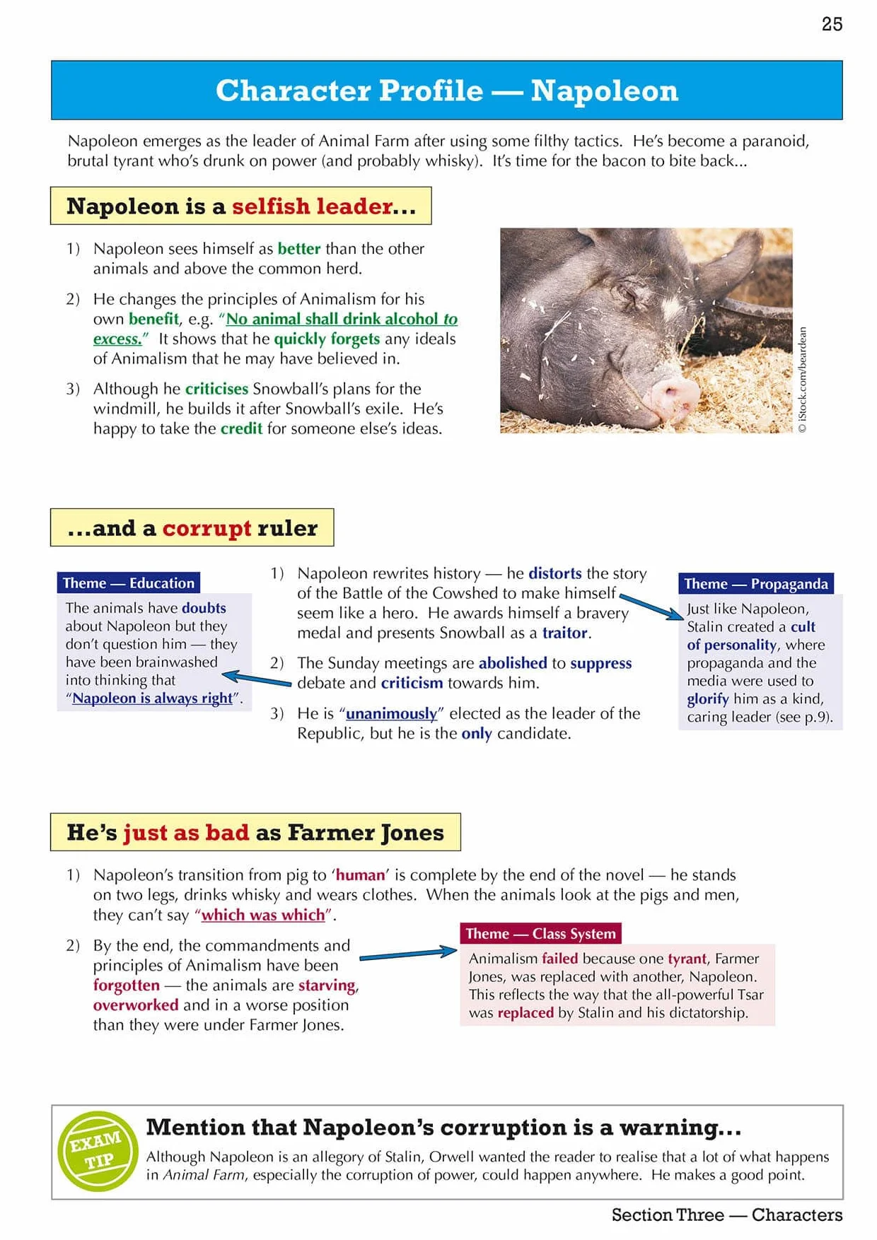 Grade 9-1 GCSE English Text Guide - Animal Farm