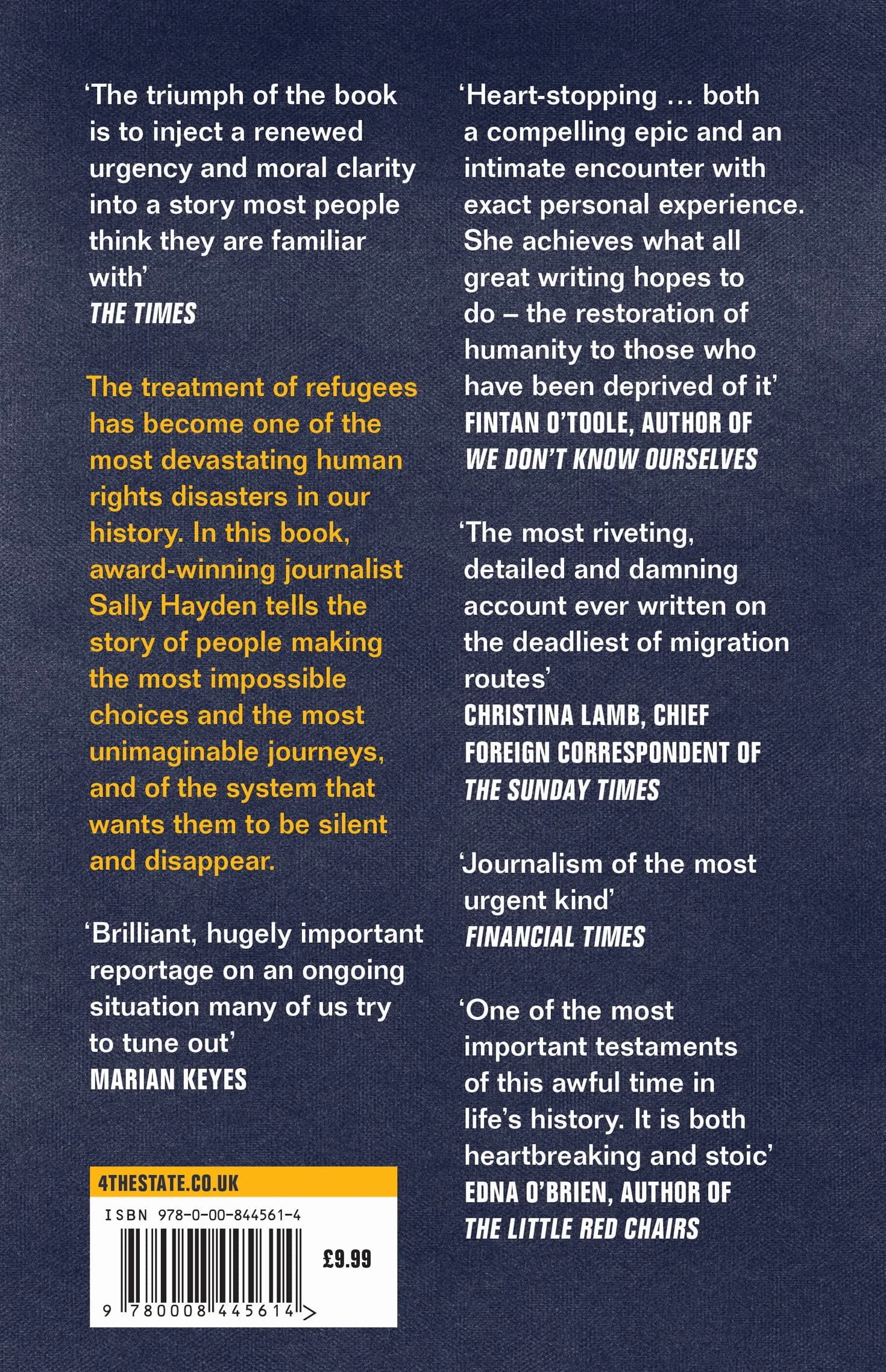 My Fourth Time, We Drowned: Winner of the Orwell Prize