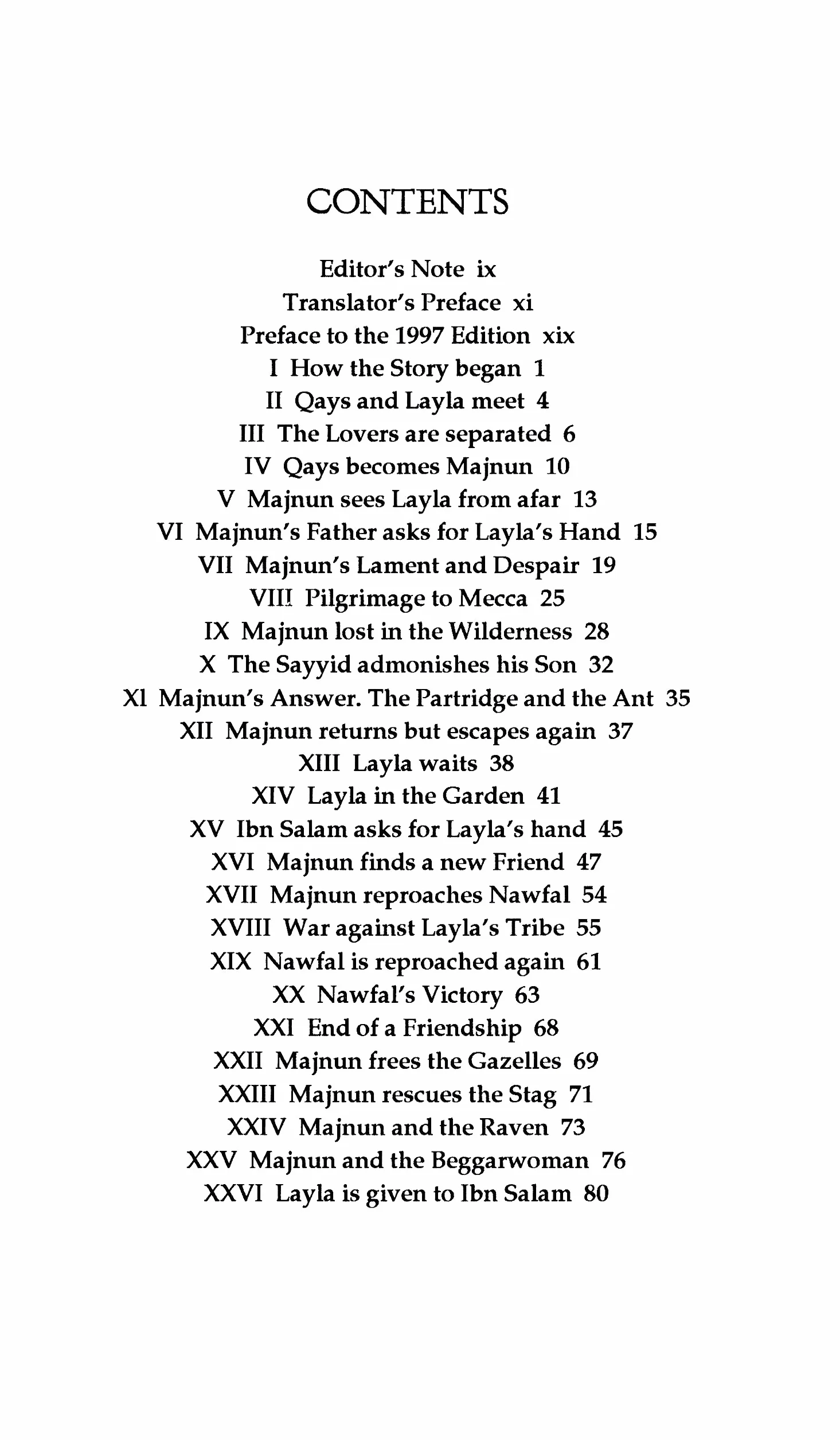 The Story of Layla & Majnun