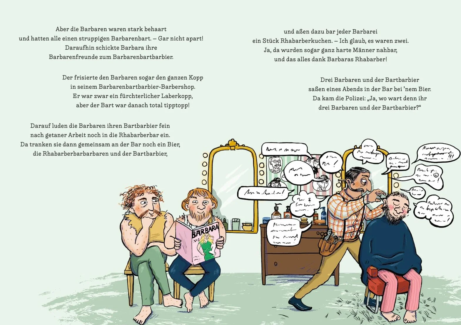 In Barbaras Rhabarberbar wird niemals der Rhabarber rar: Zungenbrechergeschichten | Für gewitzte Kinder ab 6 und sprachverliebte Erwachsene