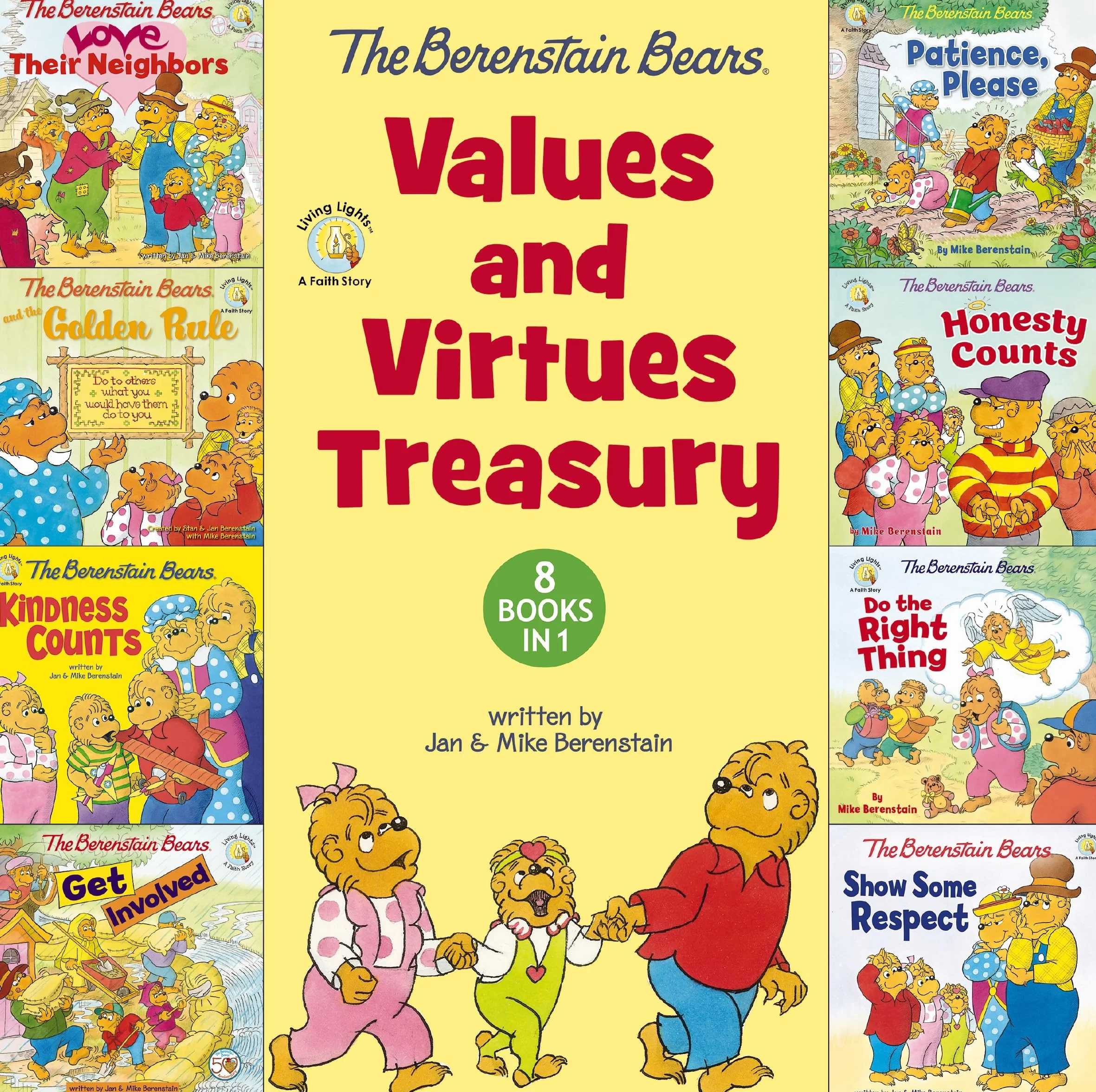 The Berenstain Bears Values and Virtues Treasury: 8 Books in 1