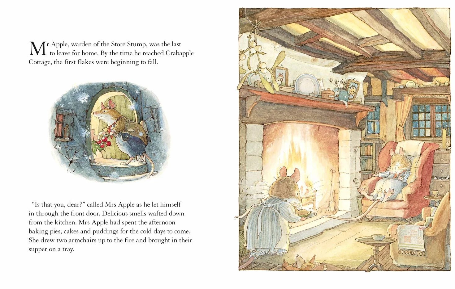 Winter Story: Introduce children to the seasons in the gorgeously illustrated classics of Brambly Hedge!