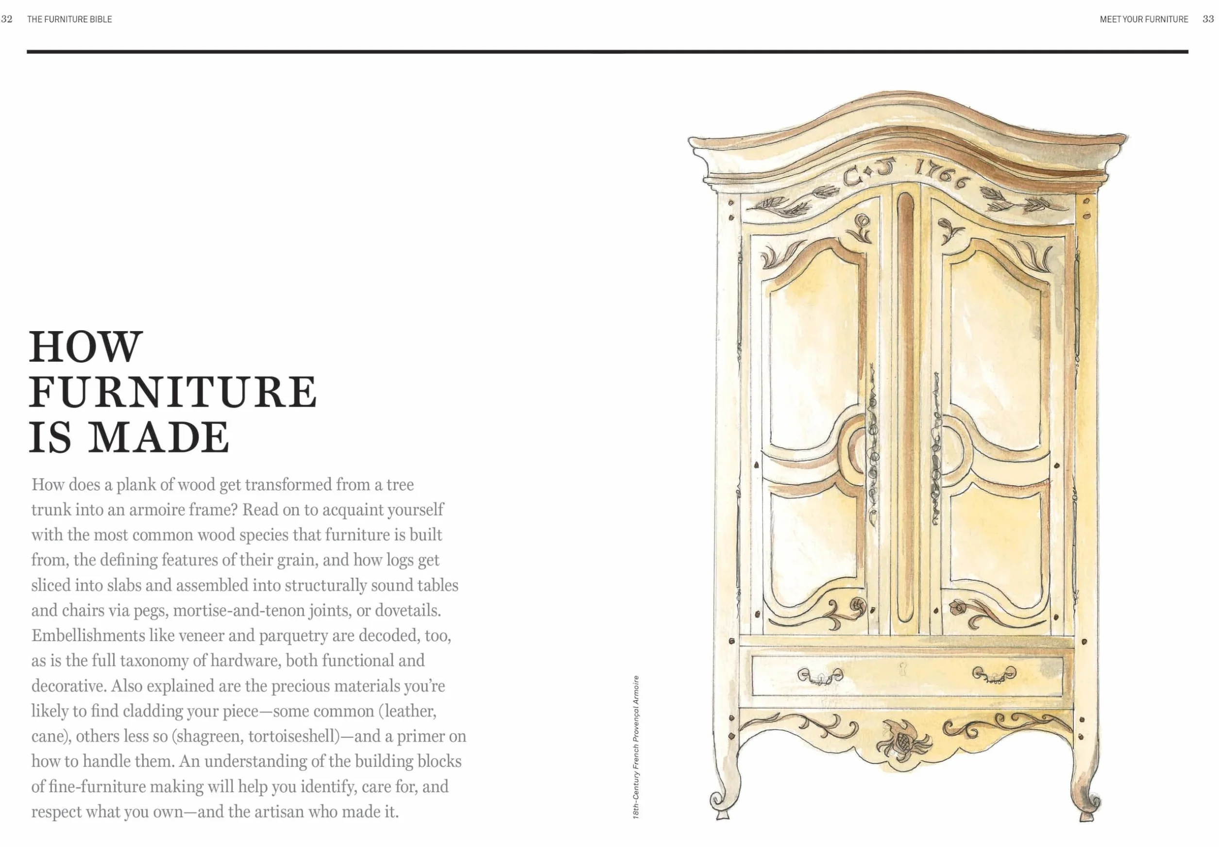 The Furniture Bible: Everything You Need to Know to Identify, Restore & Care for Furniture