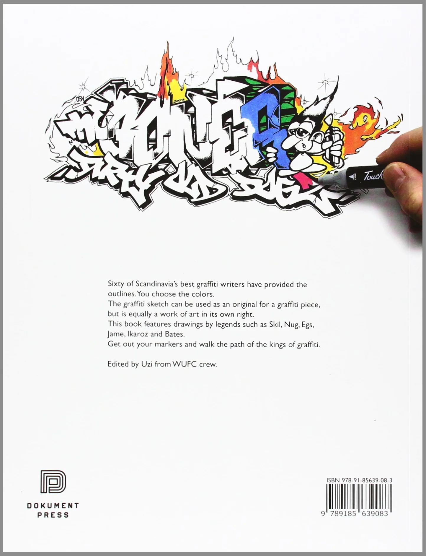 Graffiti Coloring Book /anglais