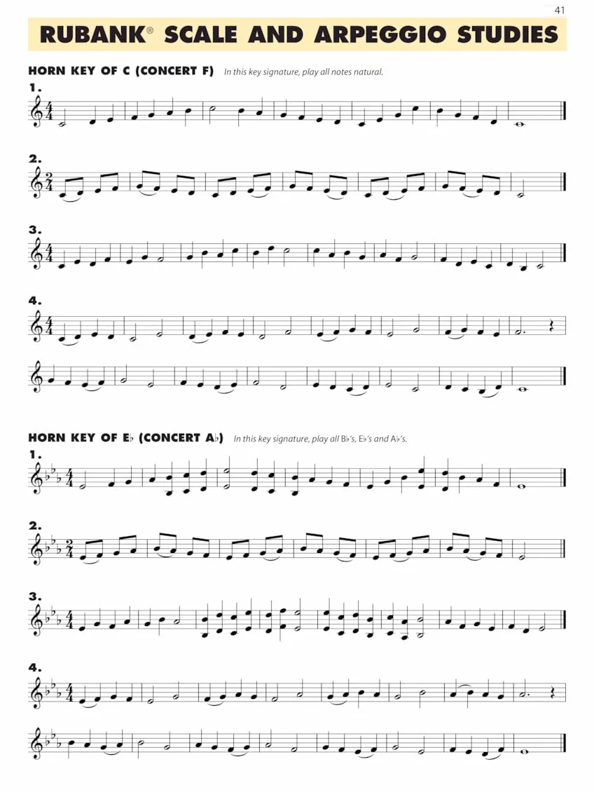 Essential Elements for Band Book 1 F Horn with EEi Online Recordings
