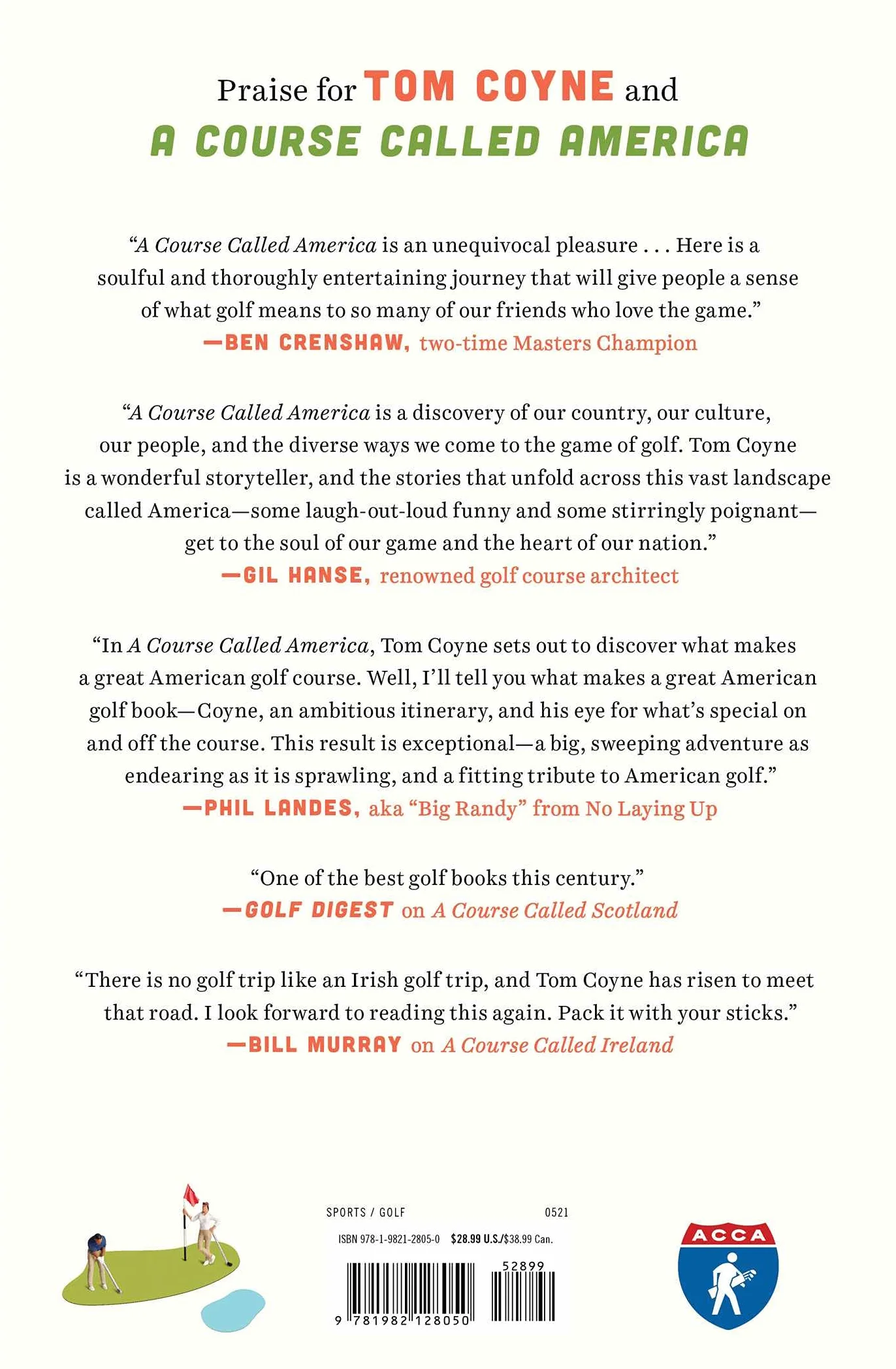 A Course Called America: Fifty States, Five Thousand Fairways, and the Search for the Great American Golf Course