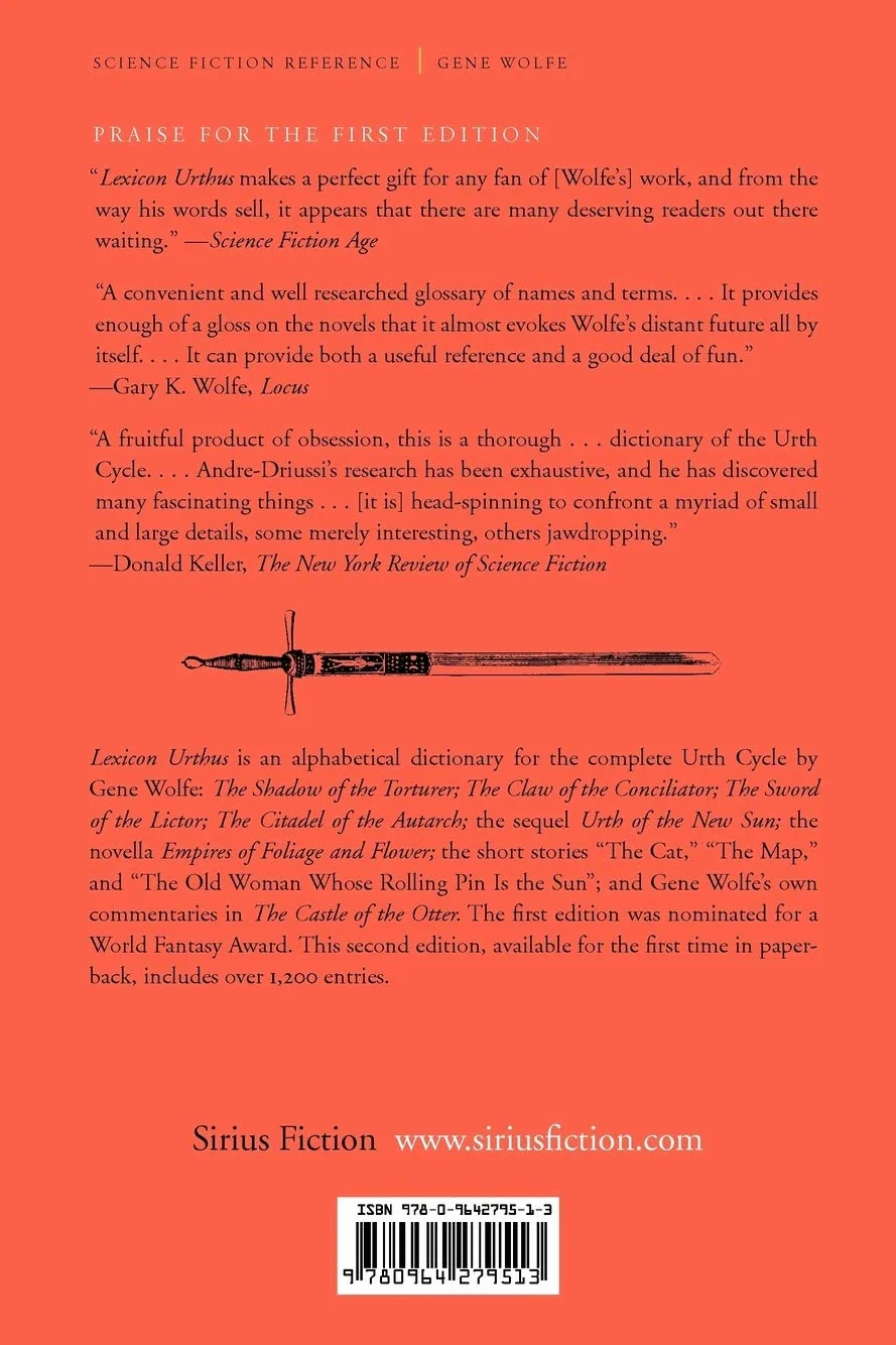 Lexicon Urthus: A Dictionary for the Urth Cycle