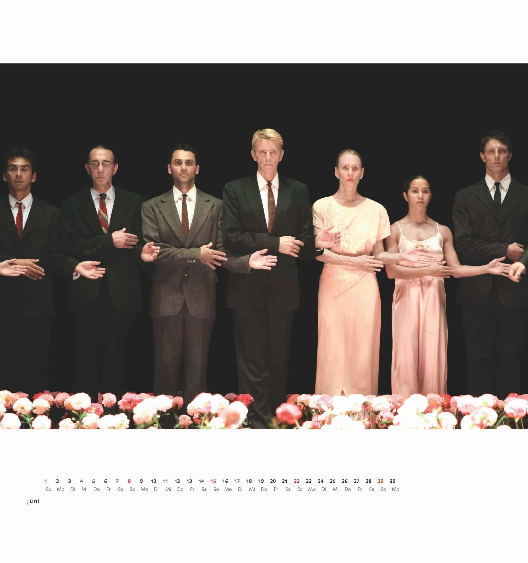 DUMONT Wandkalender Pina Bausch Tanztheater Wuppertal 2025 45x48 cm Fotokunst-Kalender