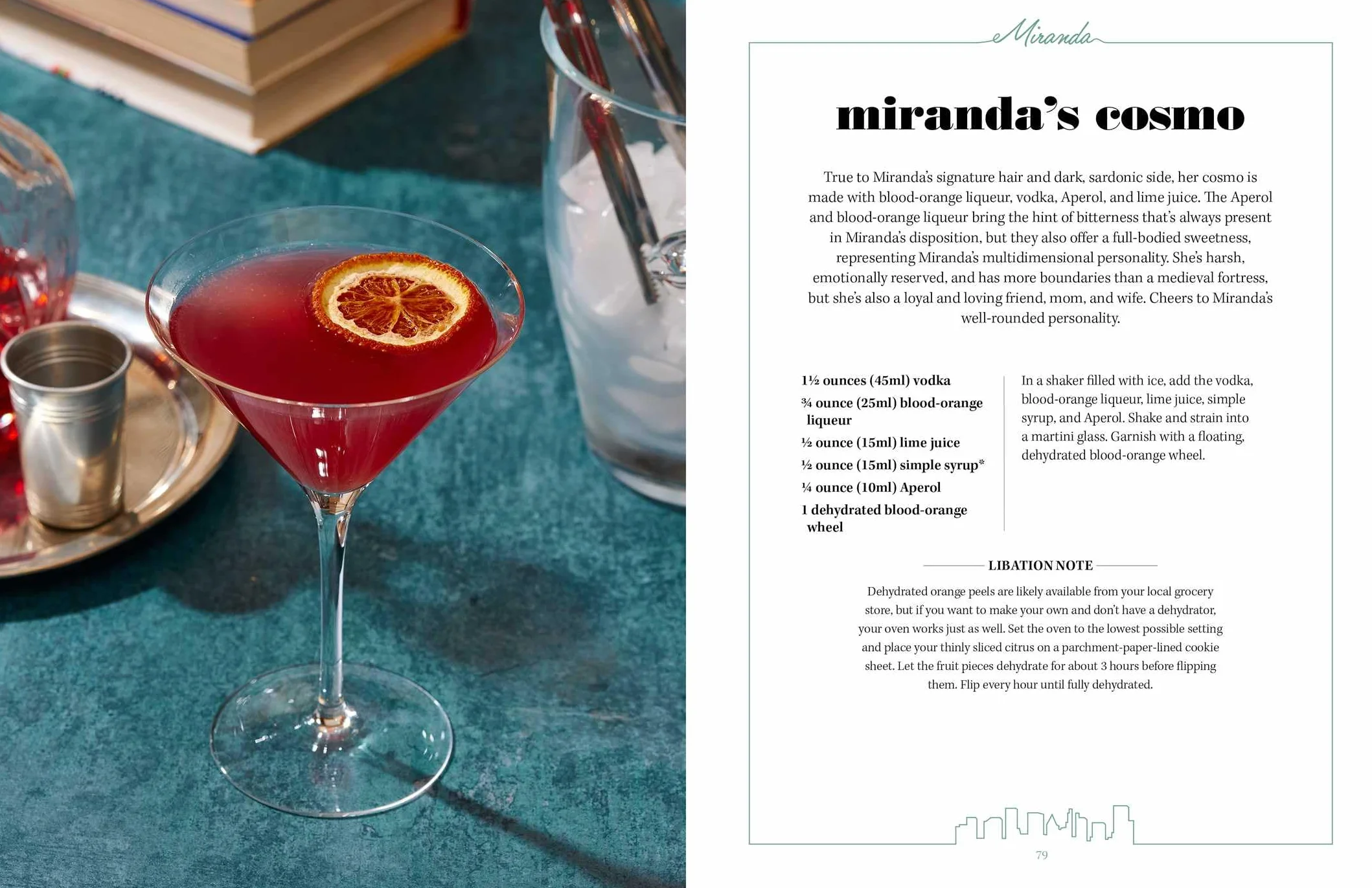Sex and the City Cocktails: Fall in Love with 60 Fabulous (and Official) Cocktail Recipes Inspired by the Show
