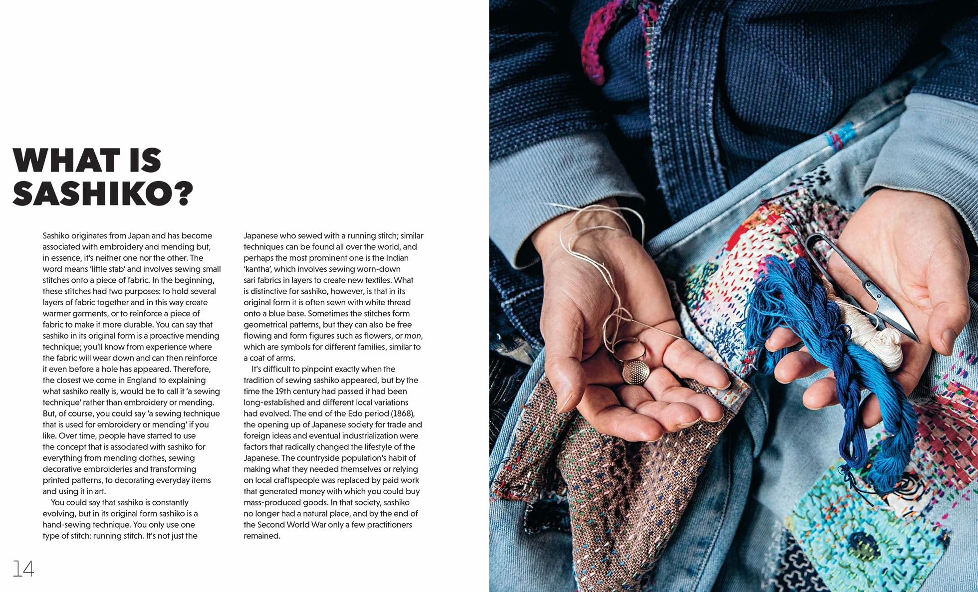 Mending with Sashiko: The Japanese Art of Visible Repair