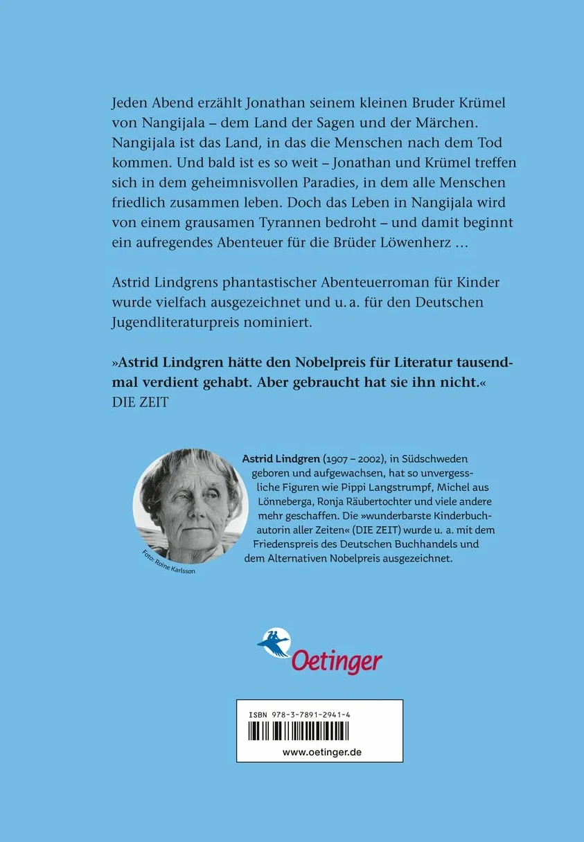 Die Brüder Löwenherz: Vielfach preisgekrönter fantastischer Abenteuer-Klassiker für Kinder ab 9 Jahren