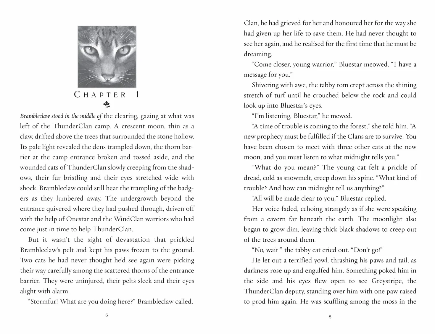 MIDNIGHT: Return to the land of the Warrior Cats in the second generation of this bestselling children’s fantasy series: Book 1