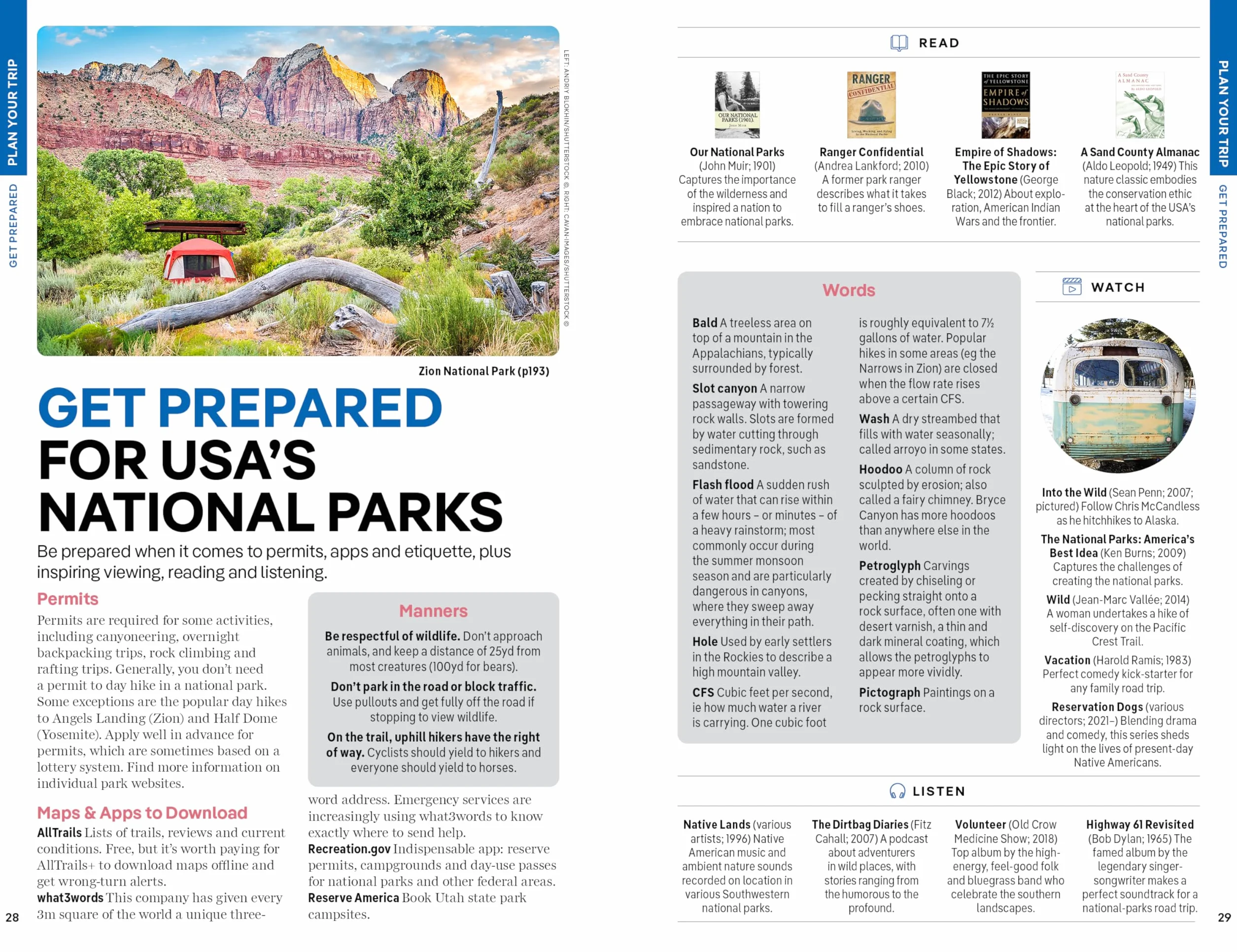 USA's National Parks 4ed -anglais-