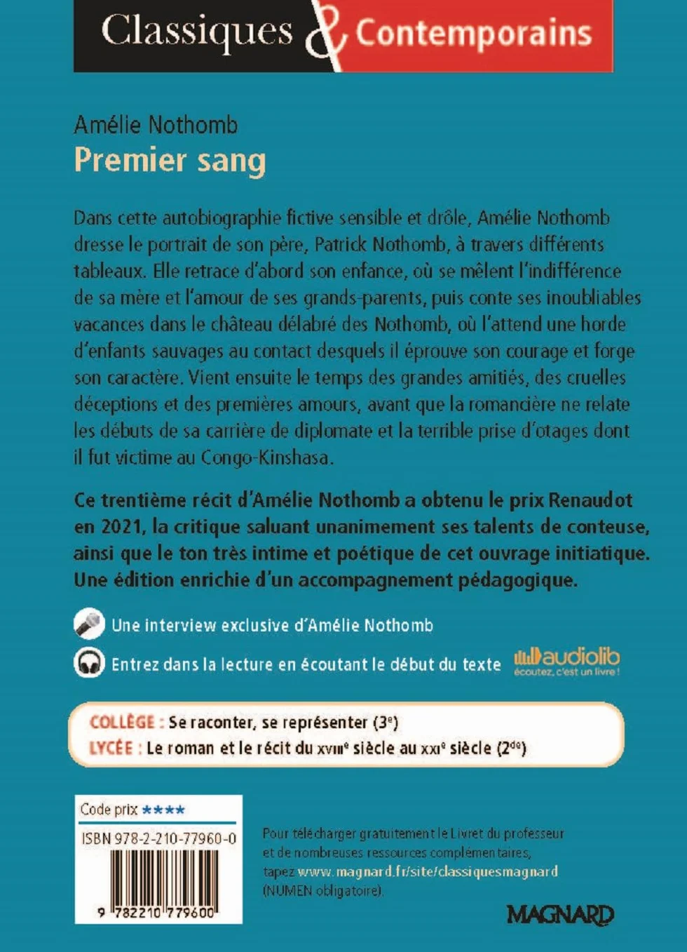 Premier sang