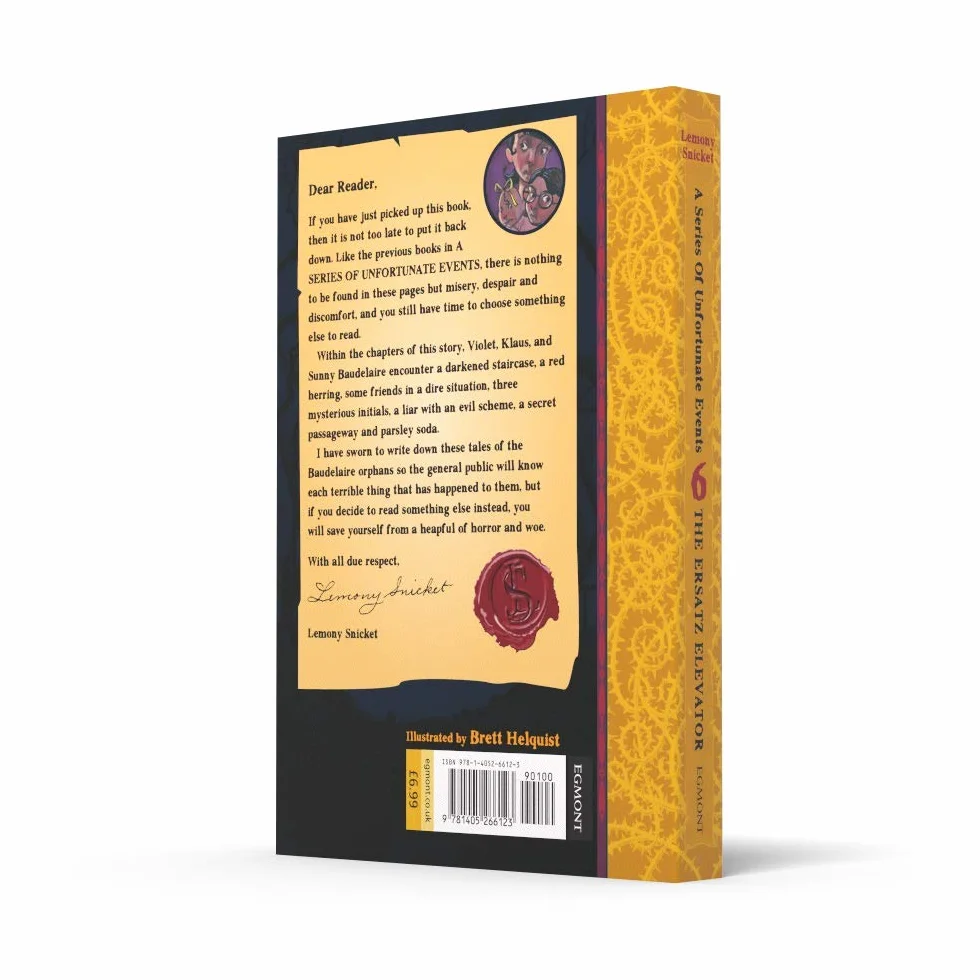 The Ersatz Elevator: Lemony Snicket's classic children's mystery tale: 06