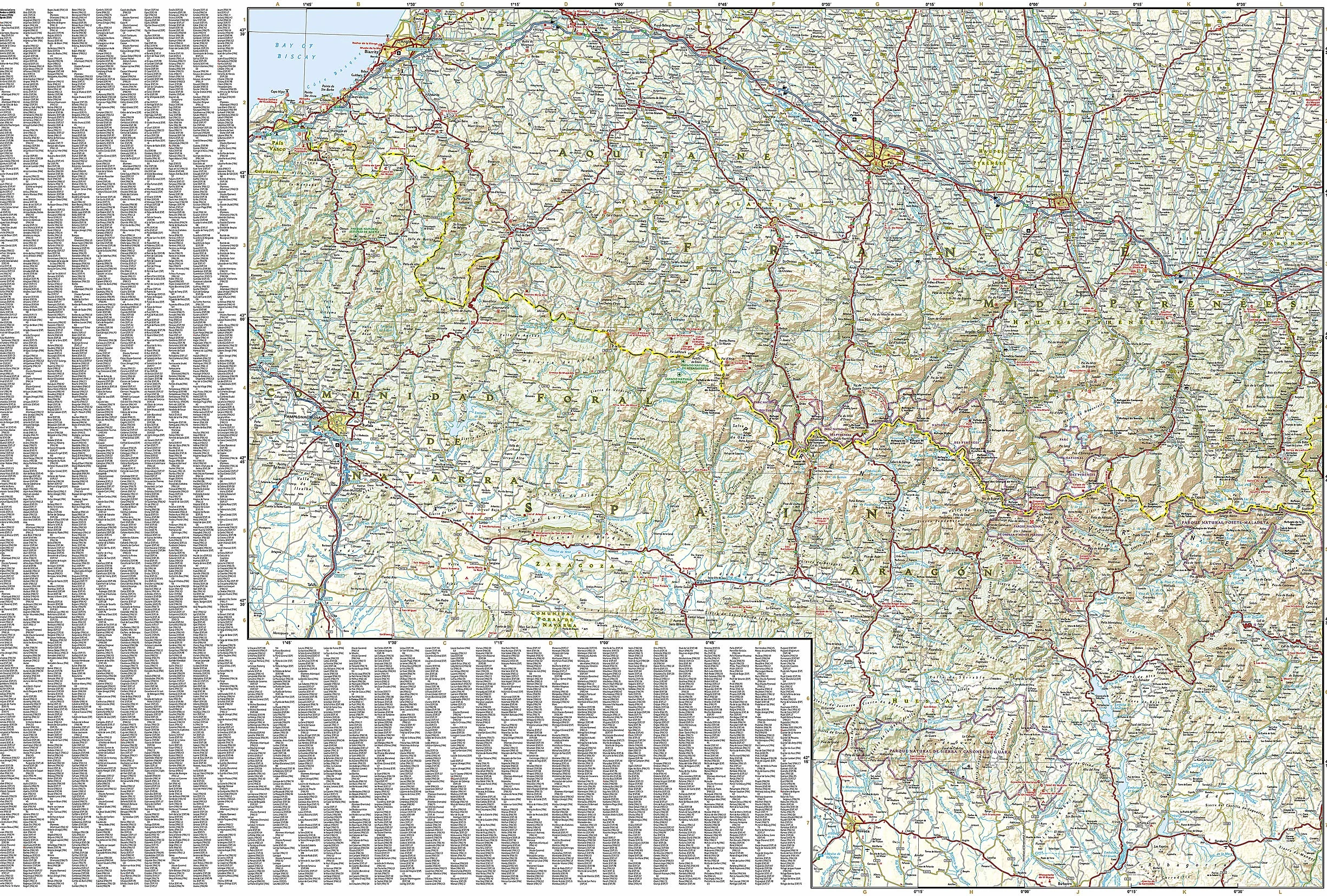 PYRENEES/ANDORRA 1/275.000: Adventure Maps: 3308