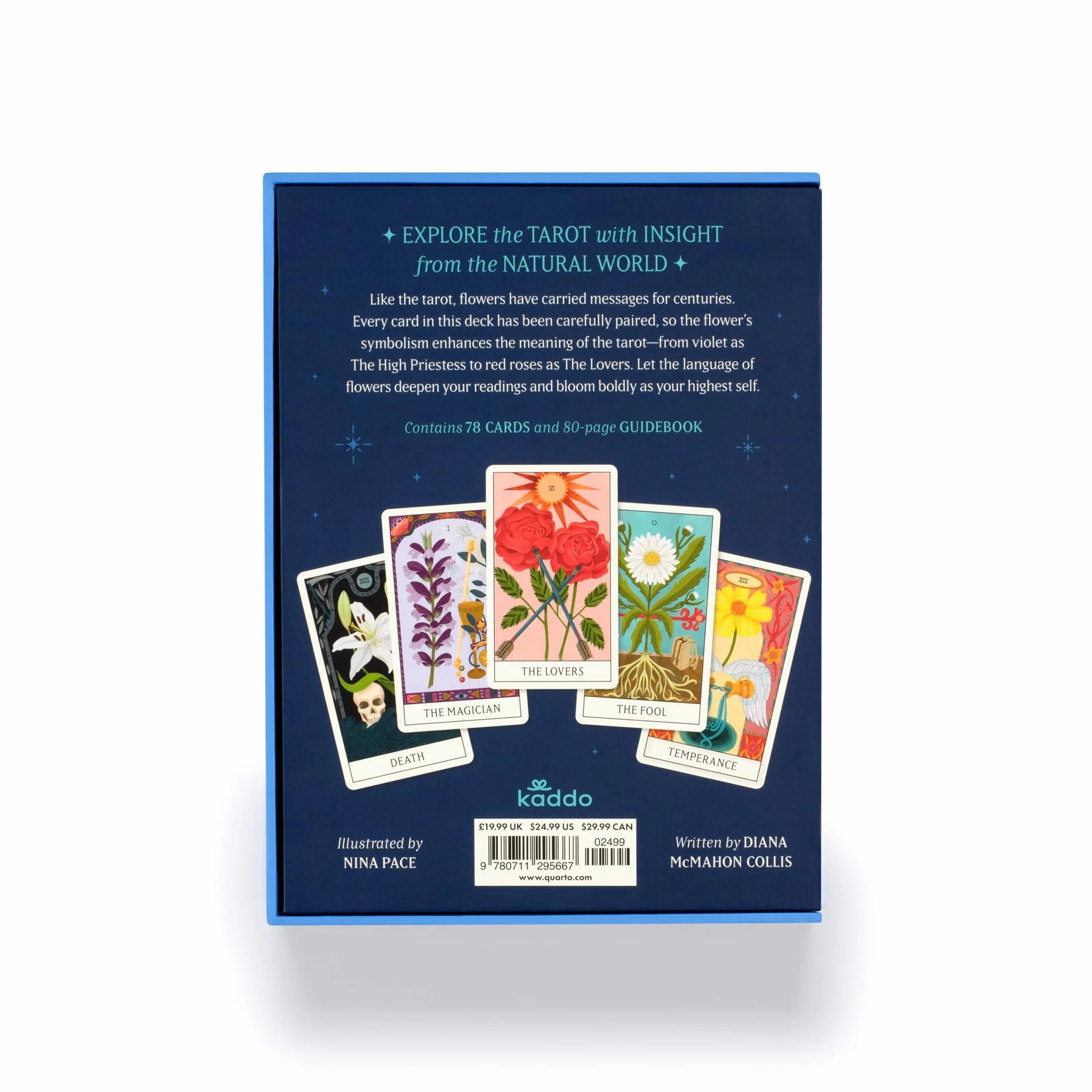 Floral Tarot: 78-Card Deck and Guidebook