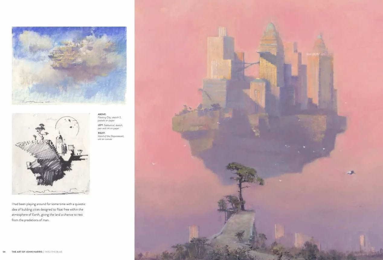 The Art of John Harris: Volume II - Into the Blue: 2