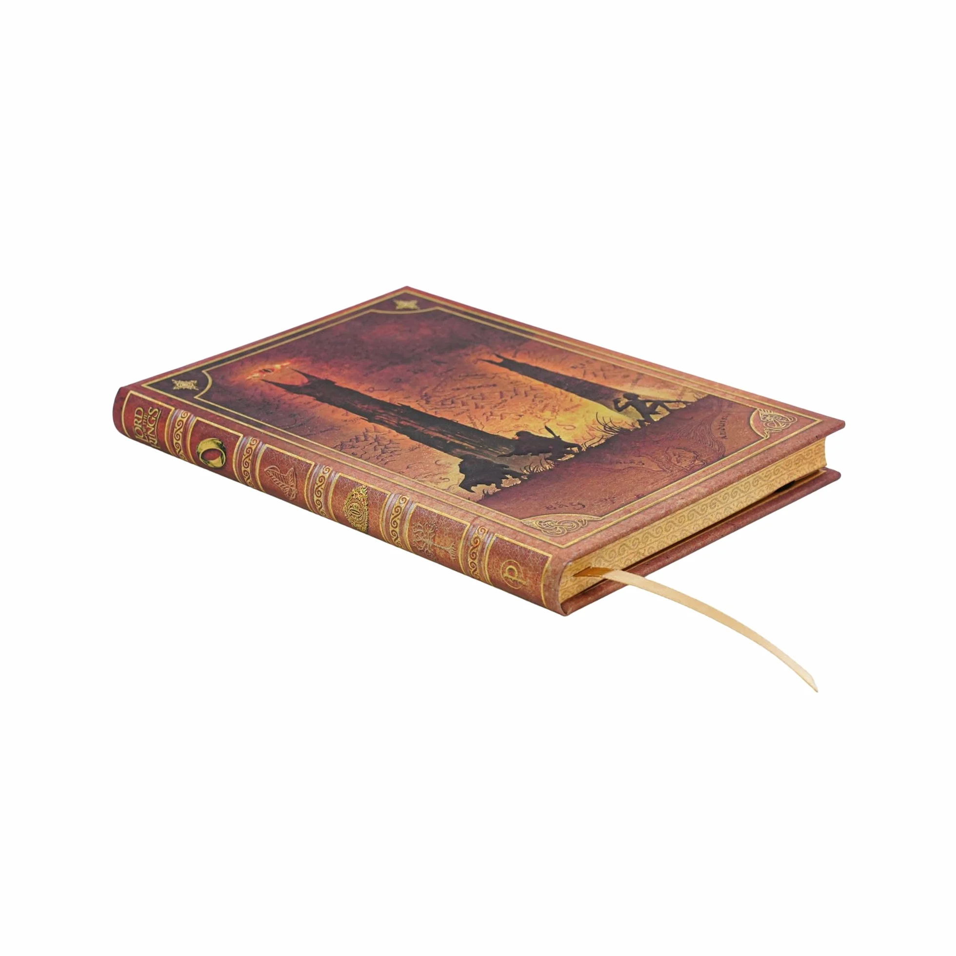 The Quest Continues (The Lord of the Rings Collection) Journal Midi Unlined (Elastic Band Closure)