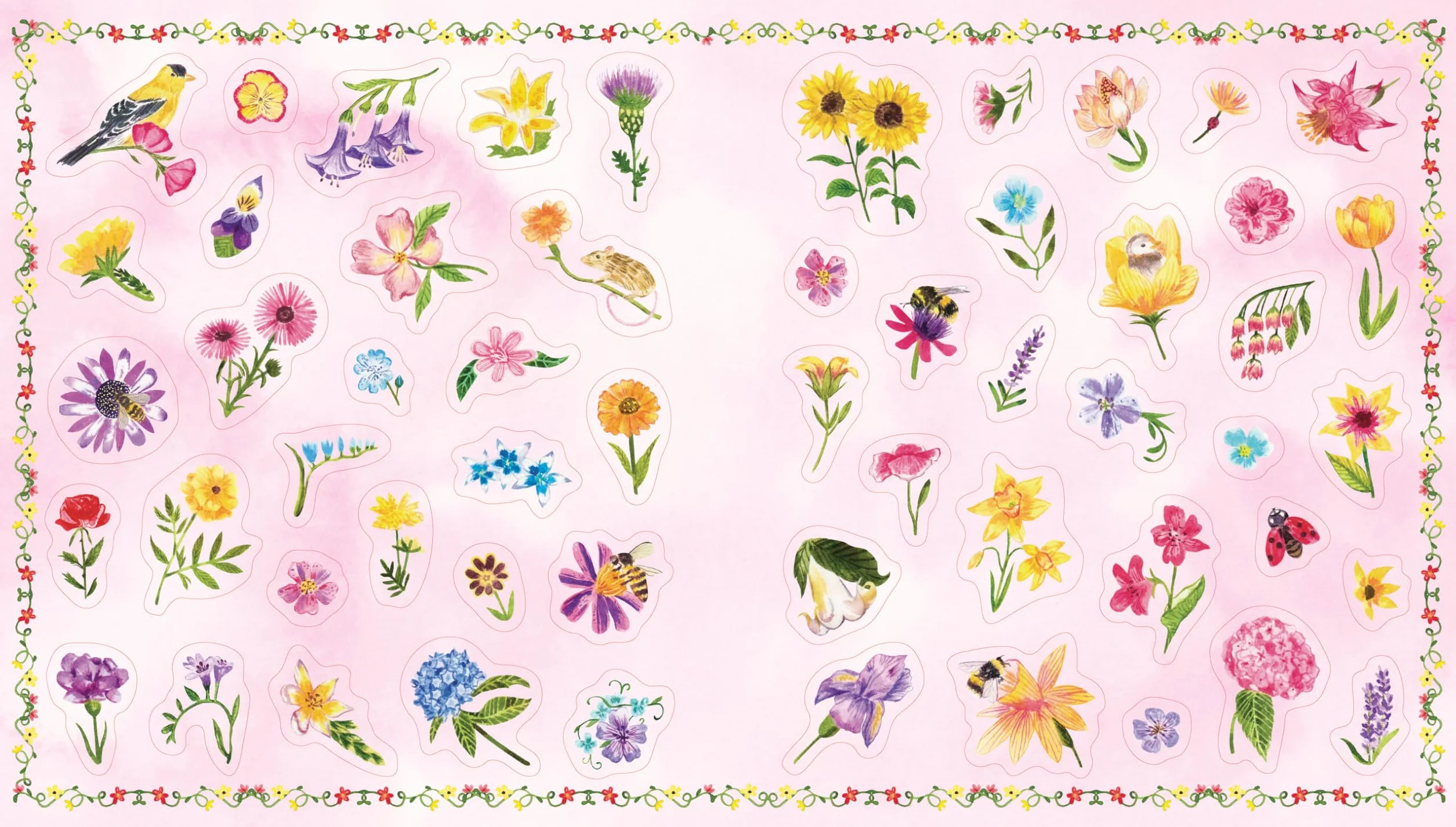 A Nature Lover's Sticker Book