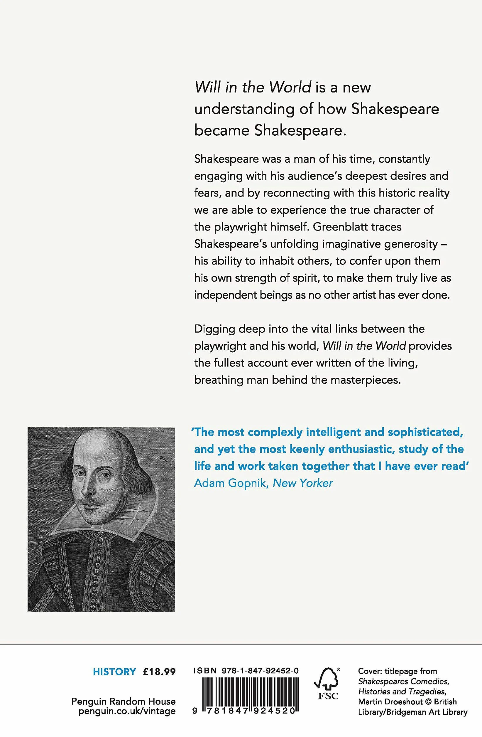 Will In The World: How Shakespeare Became Shakespeare