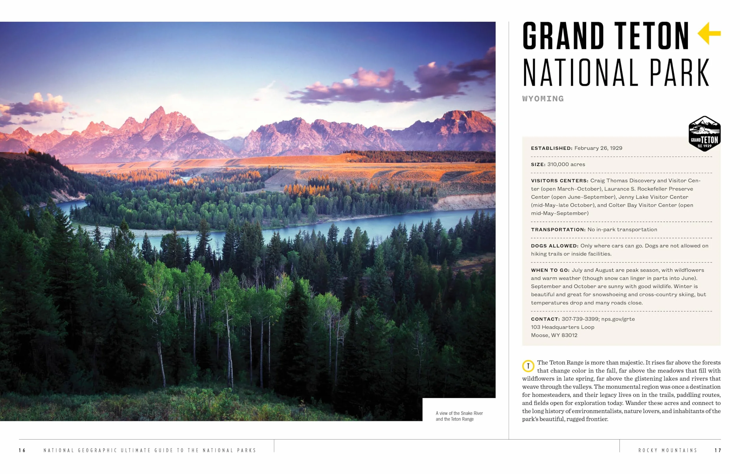National Geographic Ultimate Guide to the National Parks: A Complete Tour of All 63 U.S. Parks
