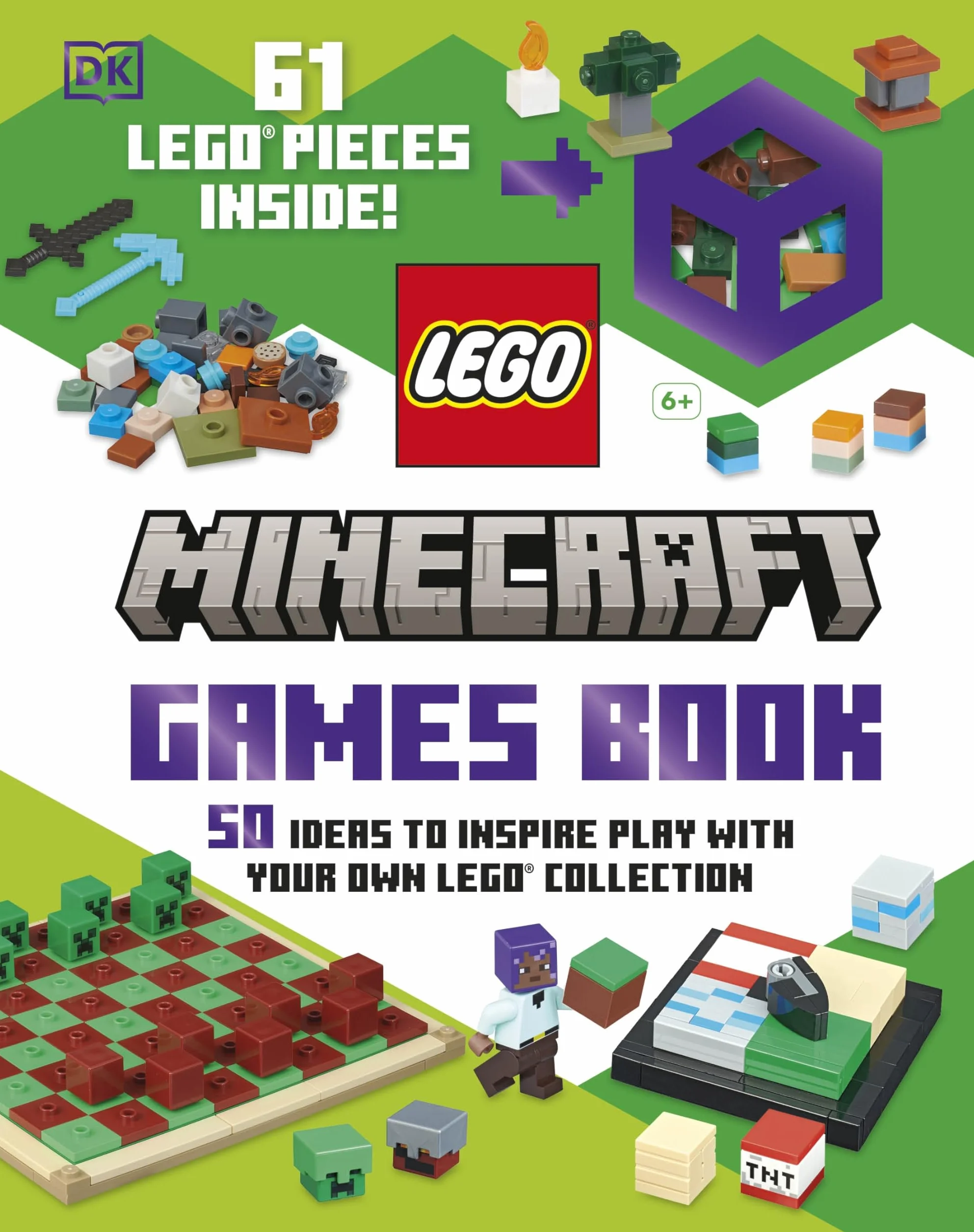 LEGO Minecraft Games Book: 50 Fun Ideas to Play with Your LEGO Collection!