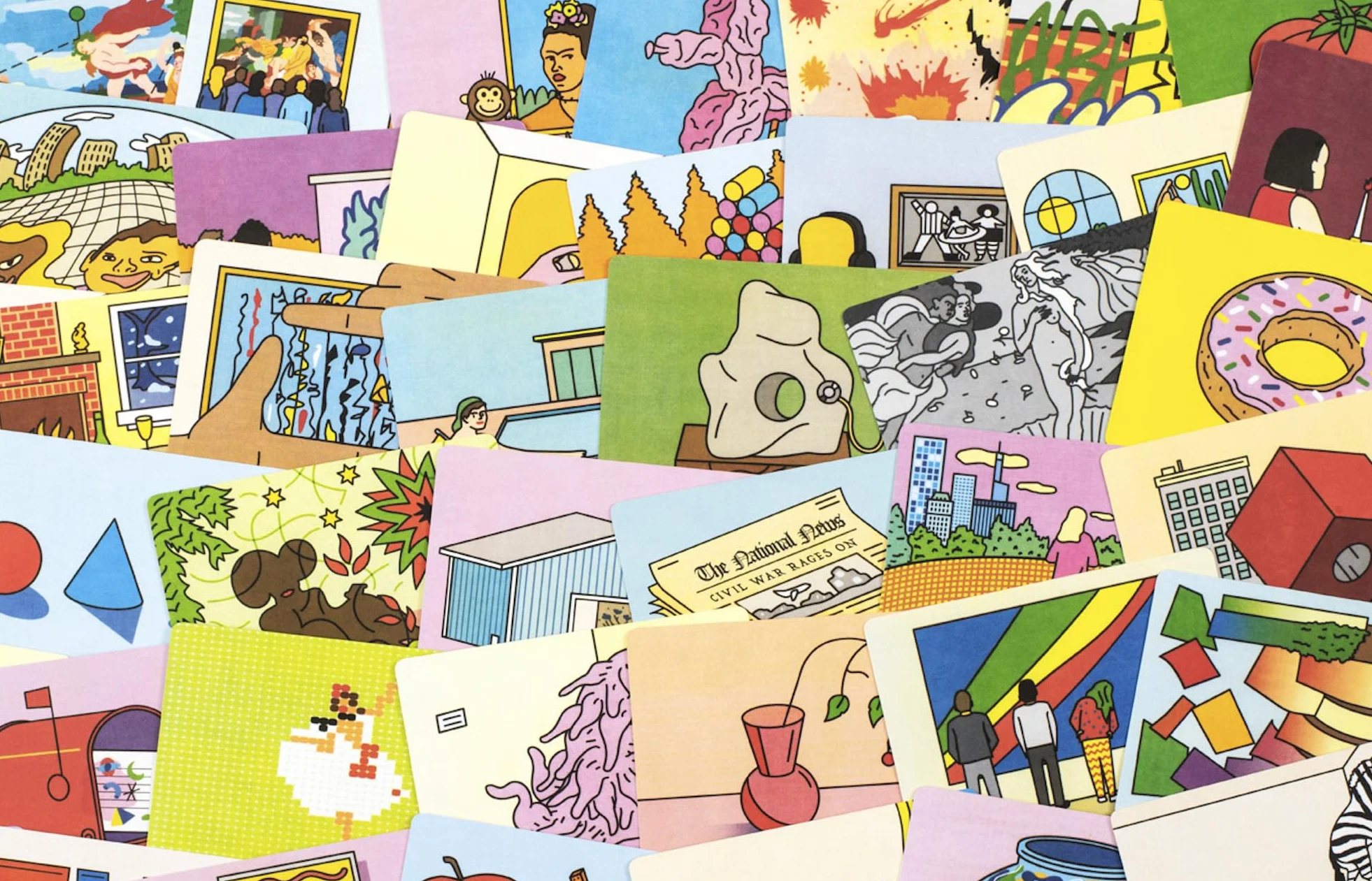 Ways of Looking at Art (Cards) /anglais: 50 Cards to Shift Your Perspective