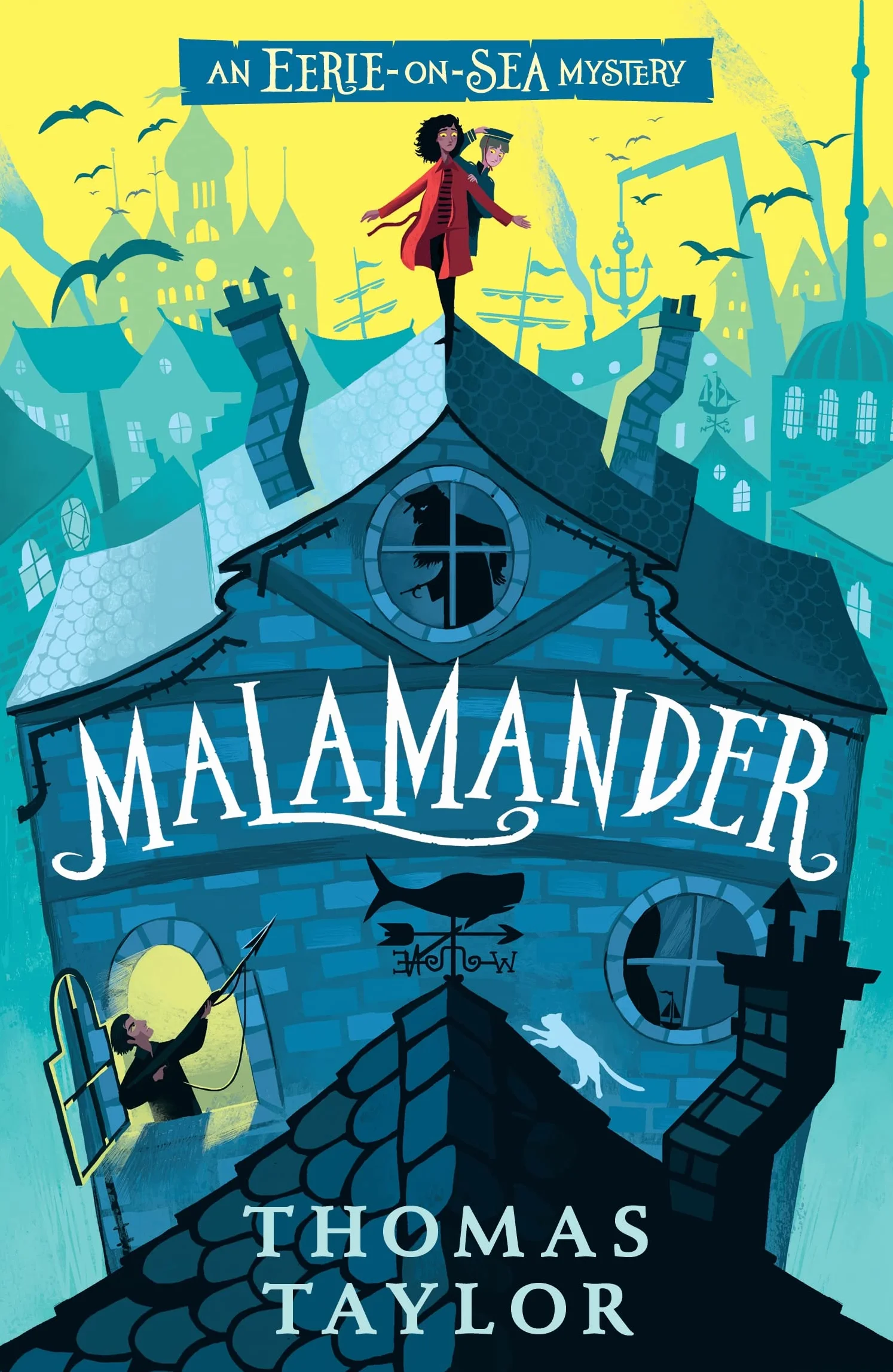 Malamander (An Eerie-on-Sea Mystery): The first in a hugely original and highly popular middle grade seaside mystery series for children aged 9, 10, 11, 12 from an award-winning author