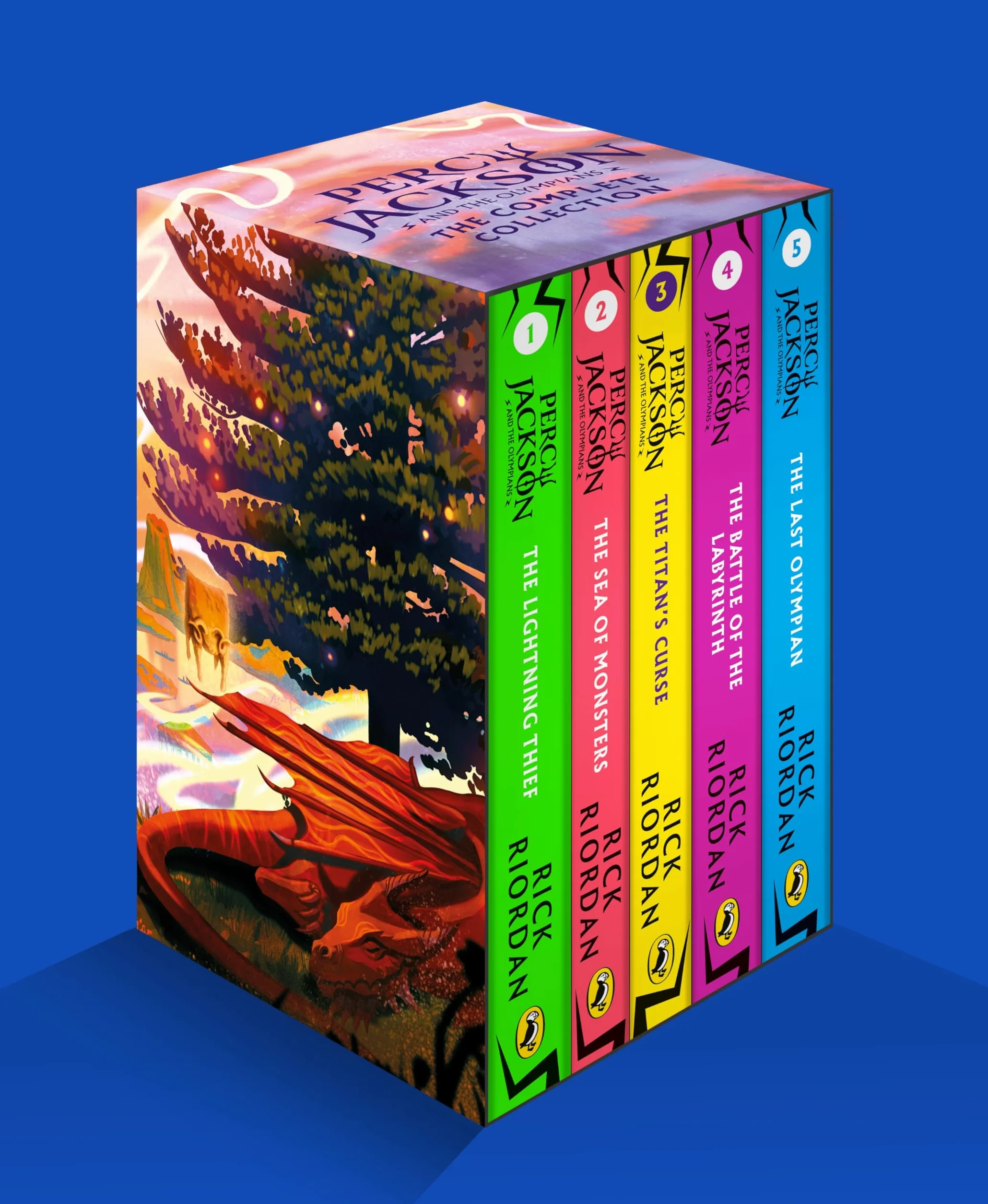 Percy Jackson and the Olympians Boxset: The perfect gift for fans of the bestselling series