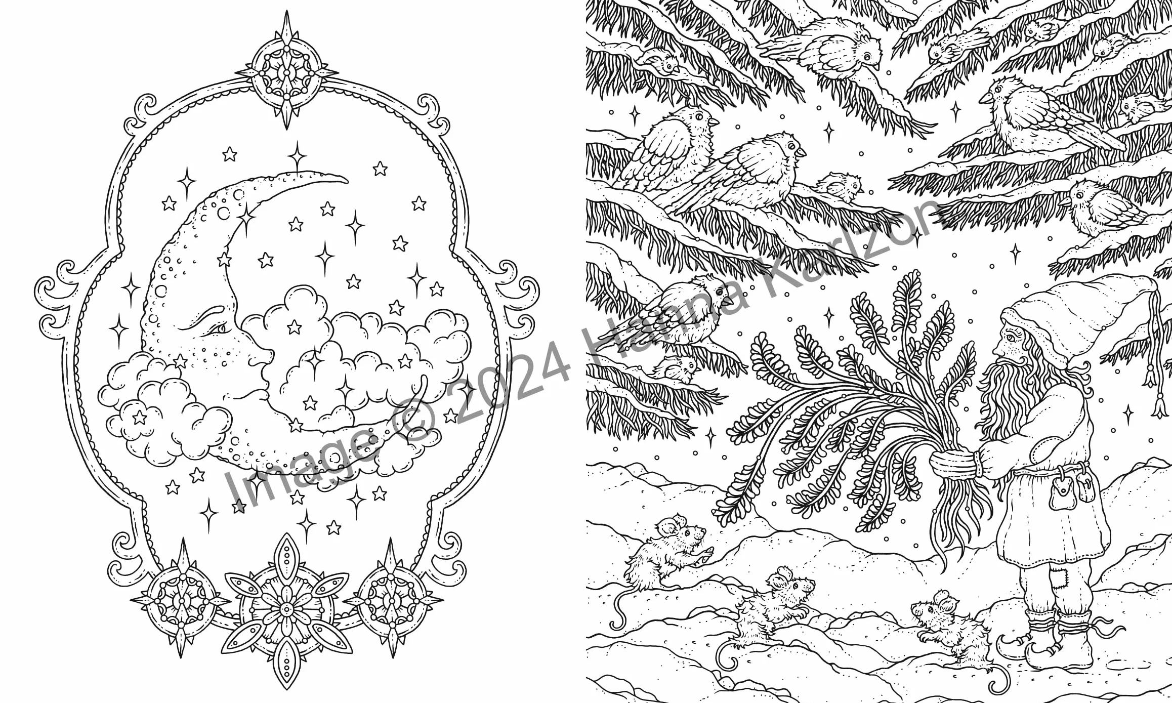 Merry Christmas Coloring Book