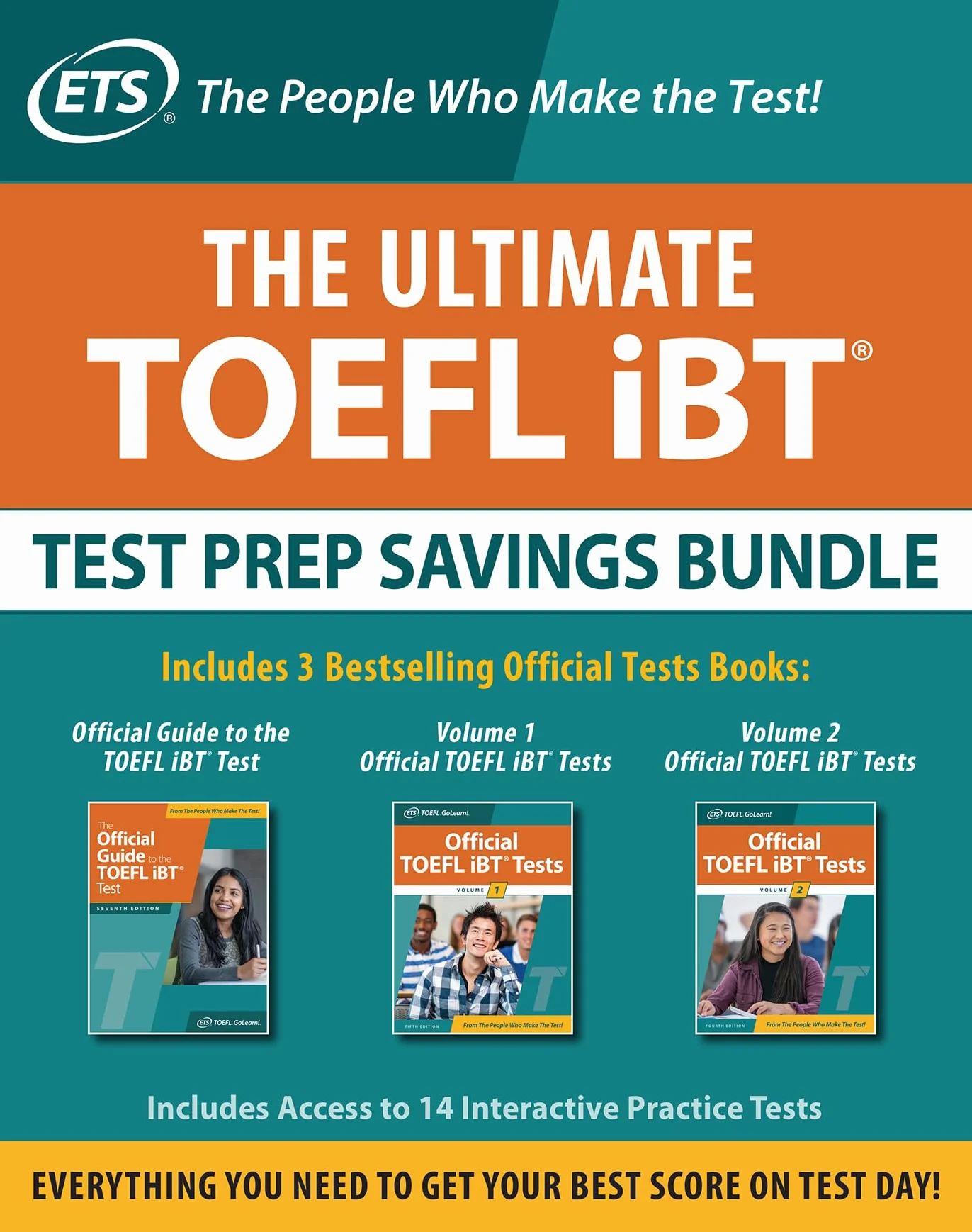 The Ultimate TOEFL IBT Test Prep Savings Bundle, Fourth Edition