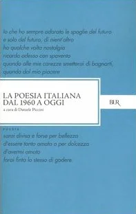 La poesia italiana dal 1960 a oggi