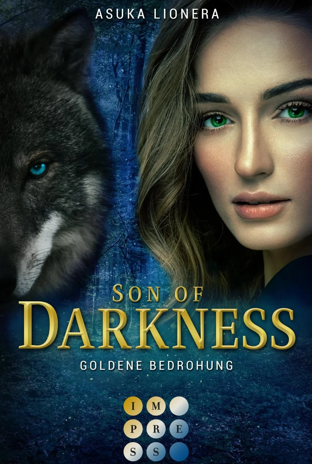 Son of Darkness 2: Goldene Bedrohung: Fantasy-Liebesroman für Fans der nordischen Götterwelt und Werwolf-Romance