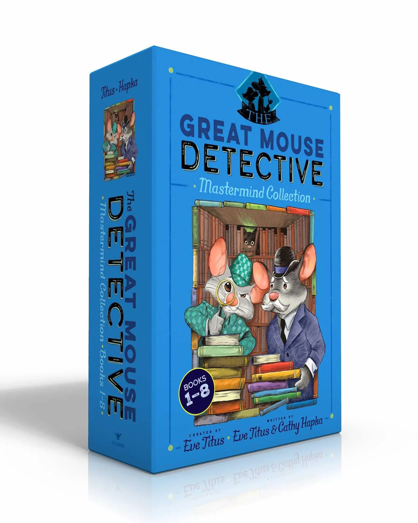 The Great Mouse Detective MasterMind Collection Books 1-8 (Boxed Set): Basil of Baker Street; Basil and the Cave of Cats; Basil in Mexico; Basil in ... the Royal Dare; Basil and the Library Ghost