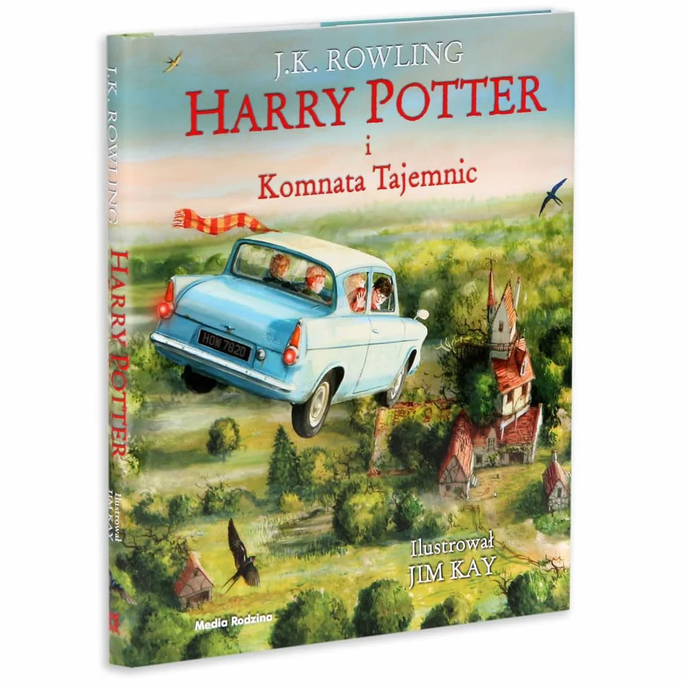 HARRY POTTER I KOMNATA TAJEMNIC - ILUSTROWANA