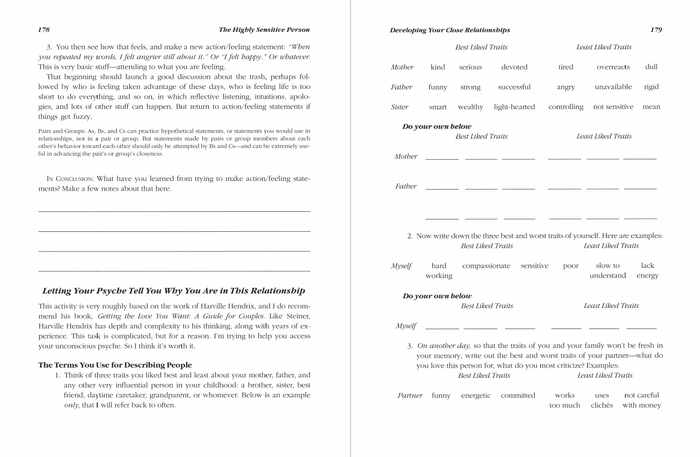 The Highly Sensitive Person's Workbook: Pre-tested Exercises for HSP