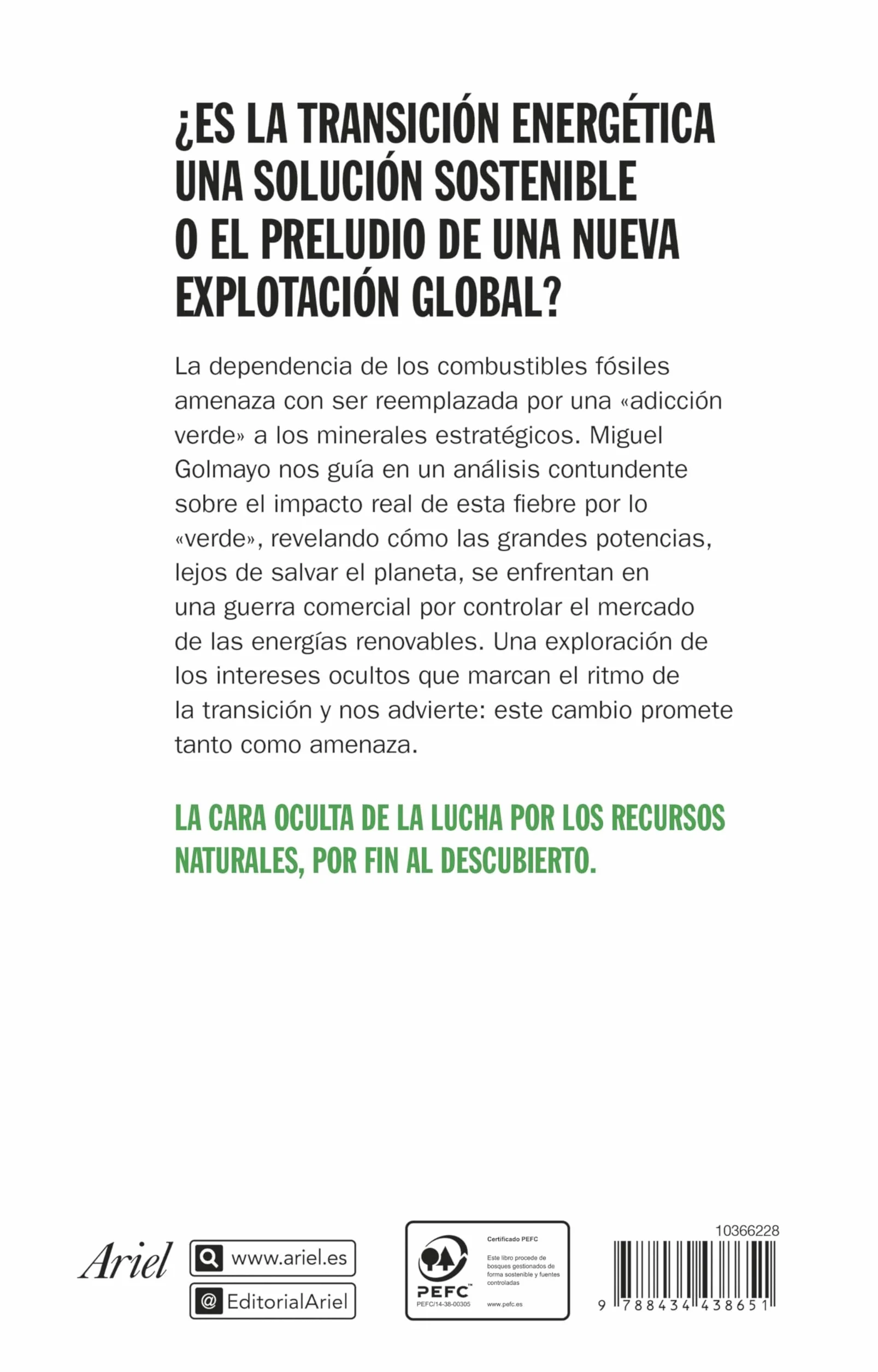 La fiebre del oro verde: Geopolítica de las energías renovables