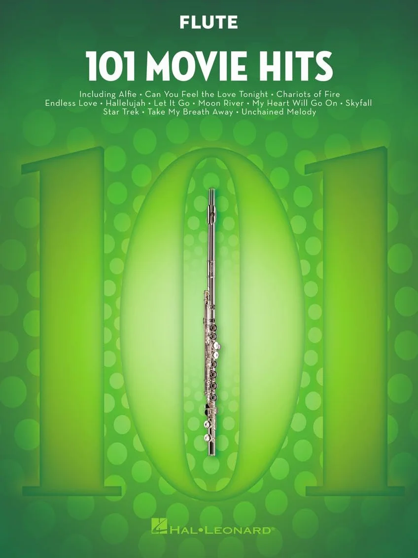 101 movie hits for flute - flute traversiere - recueil