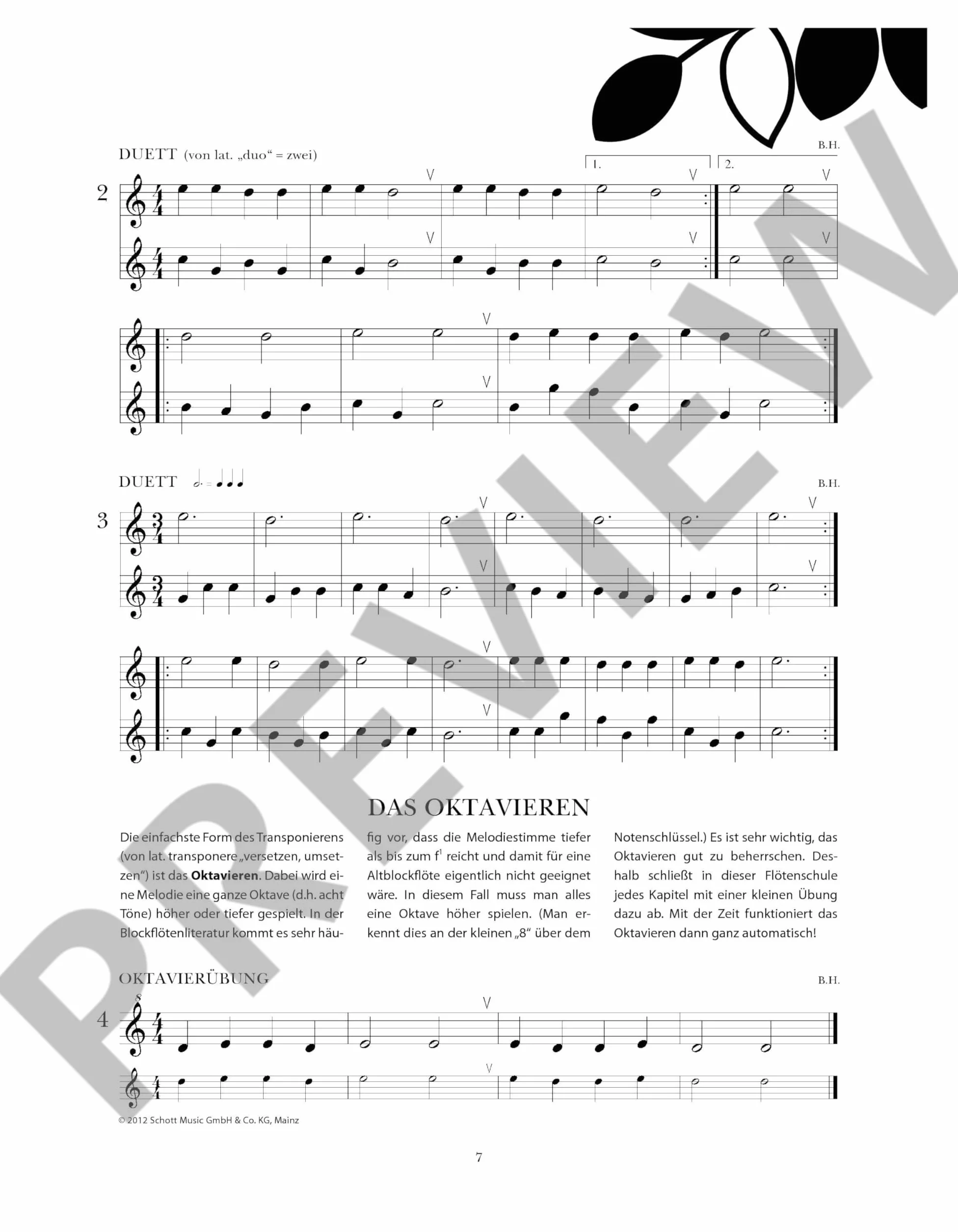 Altblockflotenschule: für ältere Kinder, Jugendliche und Erwachsene. treble recorder. Méthode.