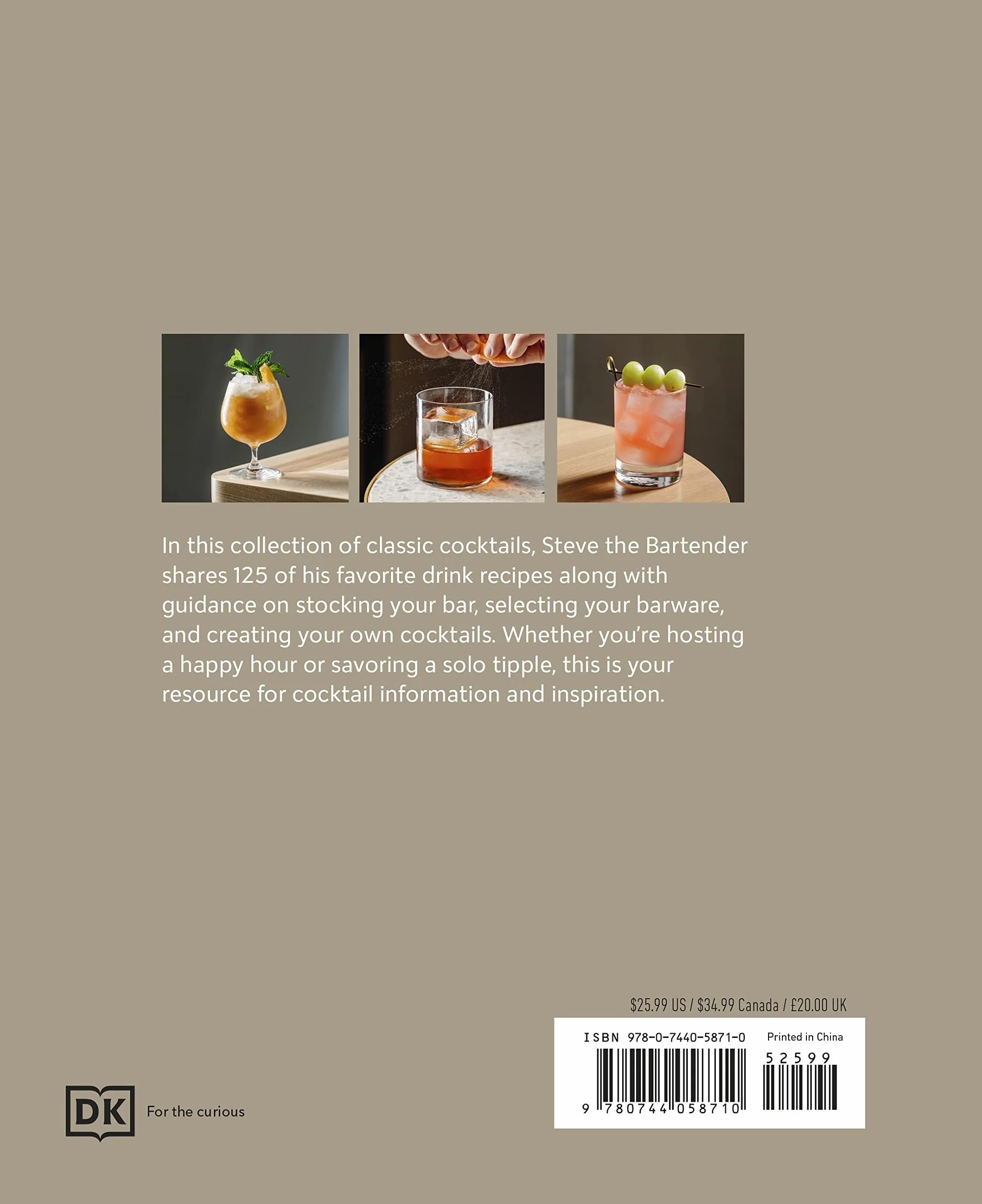 Steve the Bartender's Cocktail Guide: Tools - Techniques - Recipes