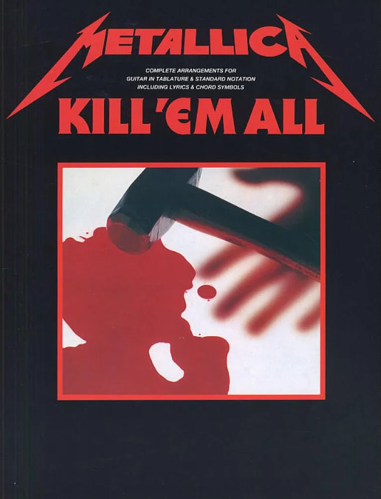 Metallica: kill 'em all guitar tab edition guitare
