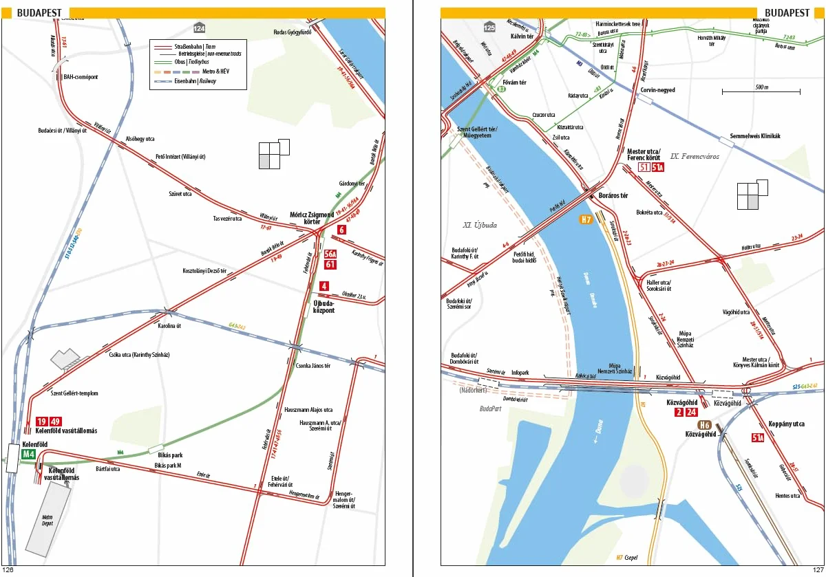 U-Bahn, S-Bahn & Tram in Budapest: Städtischer Schienennahverkehr in der ungarischen Hauptstadt