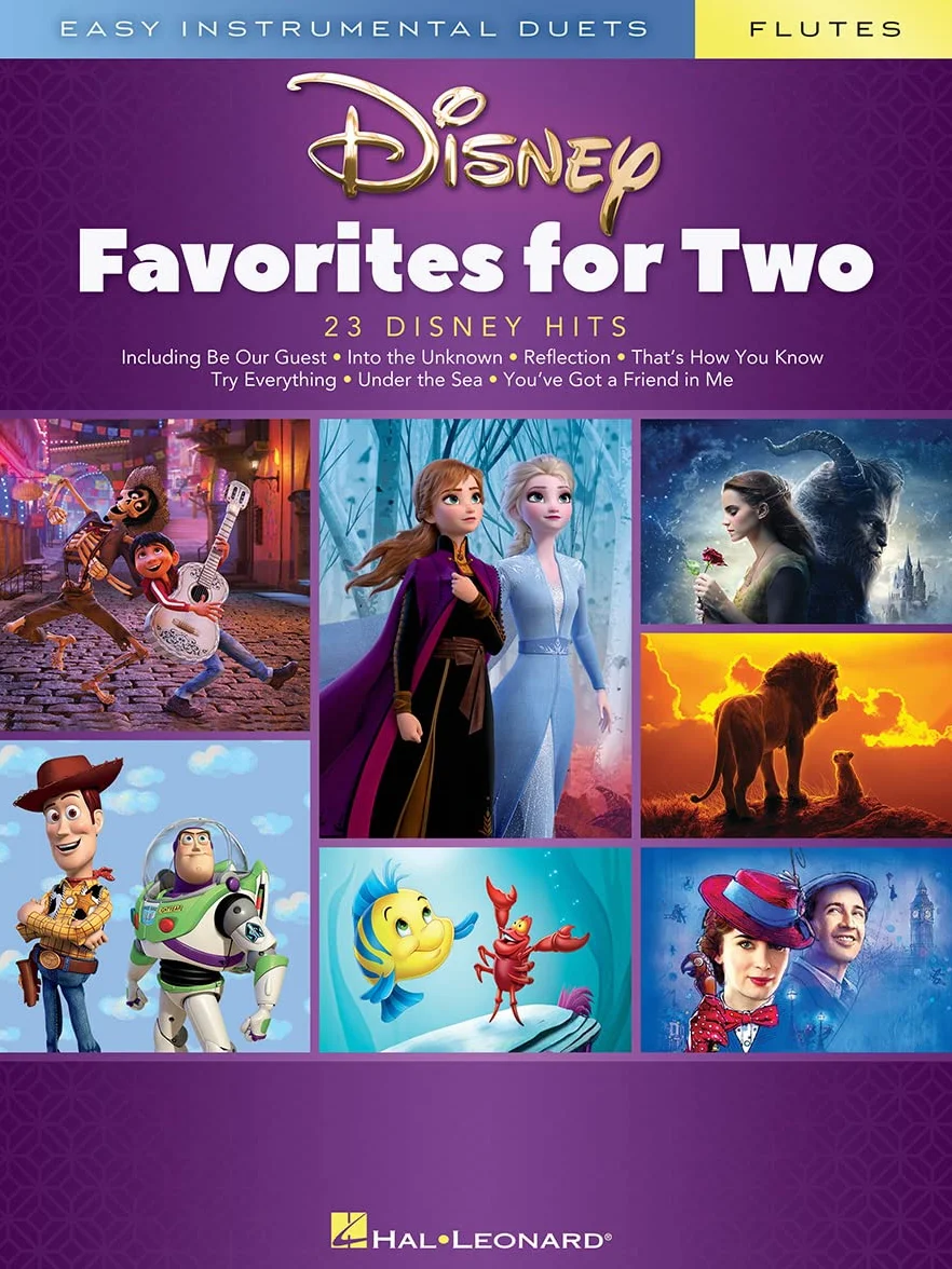 Disney Favorites for Two: Easy Instrumental Duets - Flute Edition
