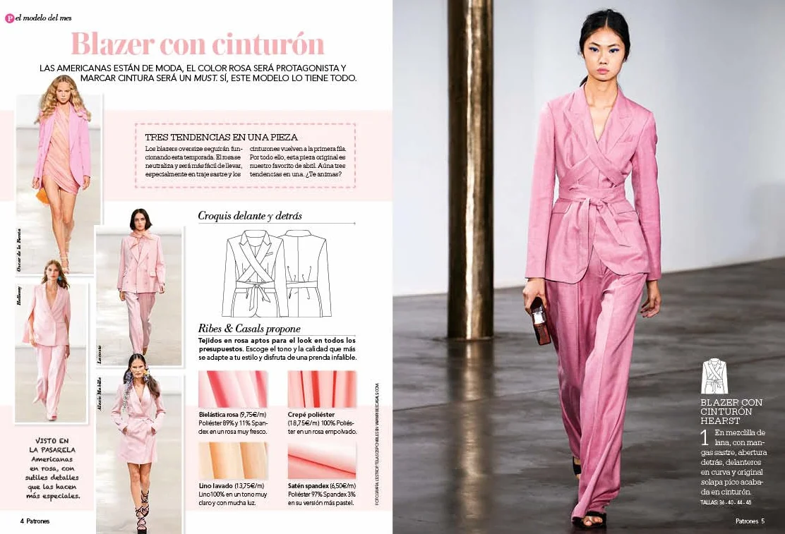 Revista Patrones #468 | Nuevos básicos: Chaquetas con clase