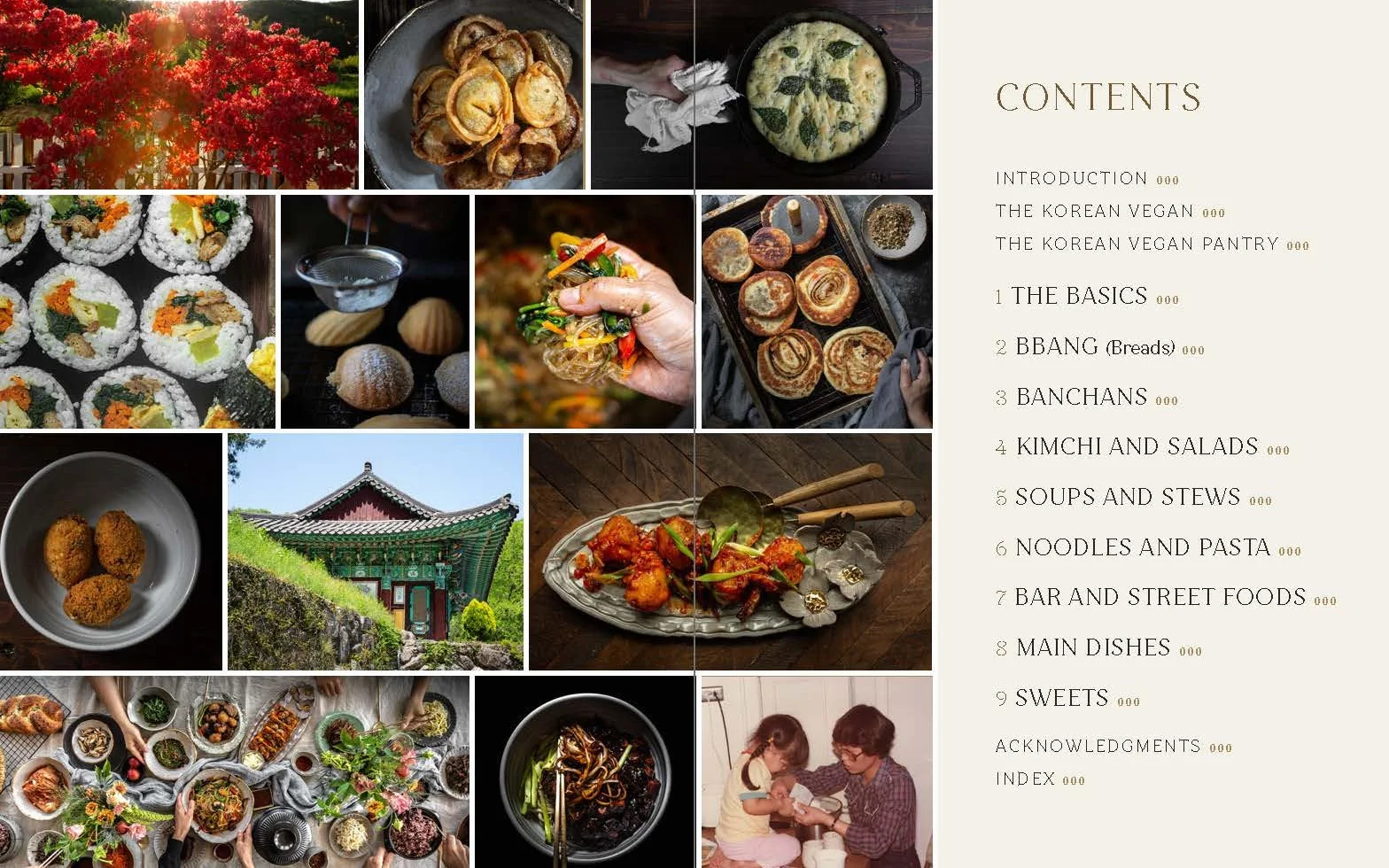 The Korean Vegan Cookbook: Reflections and Recipes from Omma's Kitchen: 1
