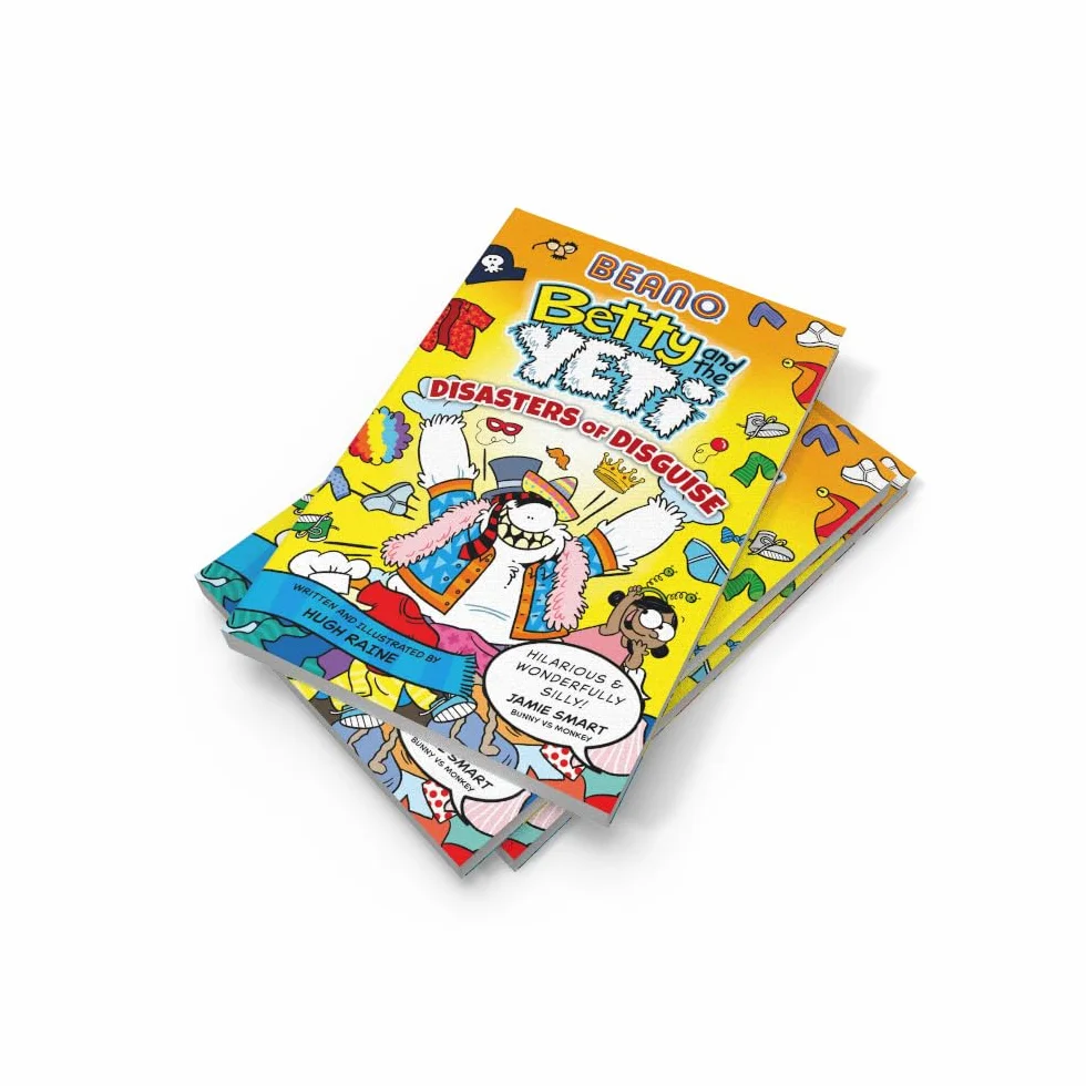 BEANO Betty and the Yeti: Disasters of Disguise: Book 3 of the new official Beano children’s illustrated funny graphic novel series – perfect for kids aged 6, 7, 8, 9 & 10