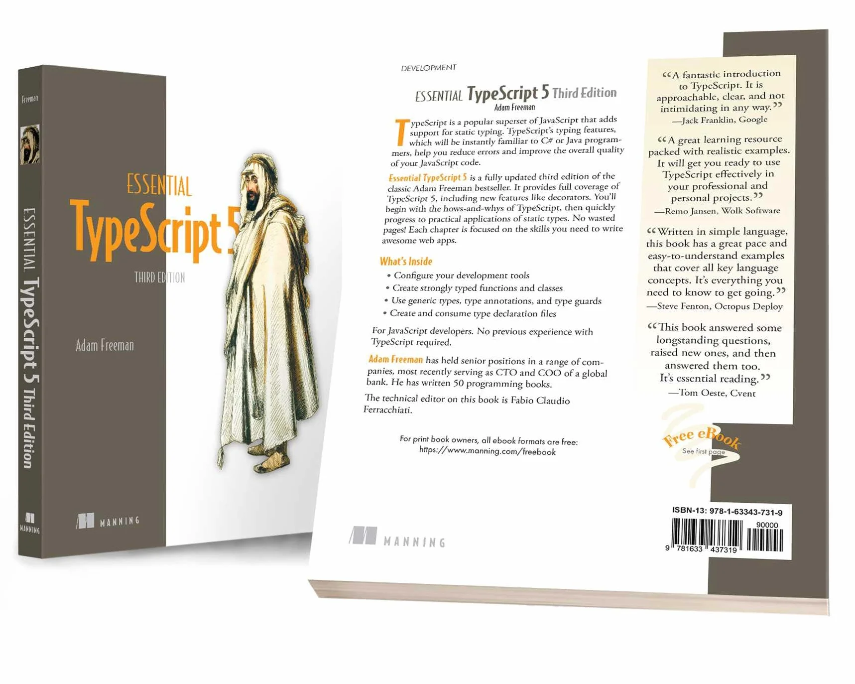Essential Typescript 5, Third Edition